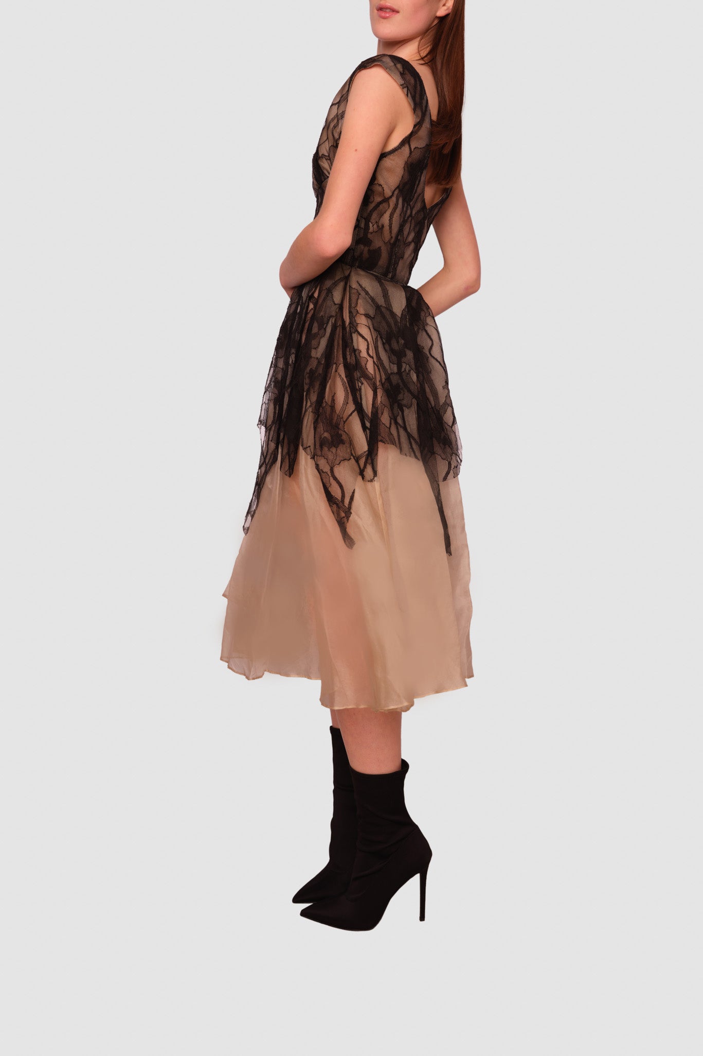 Lea Silk Organza Dress