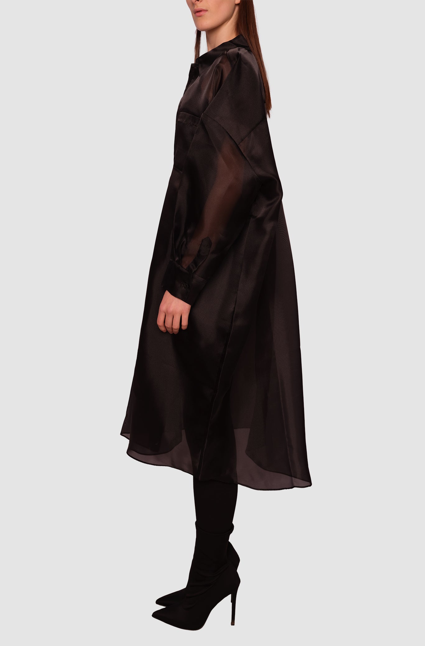 Oversized Organza Shirt