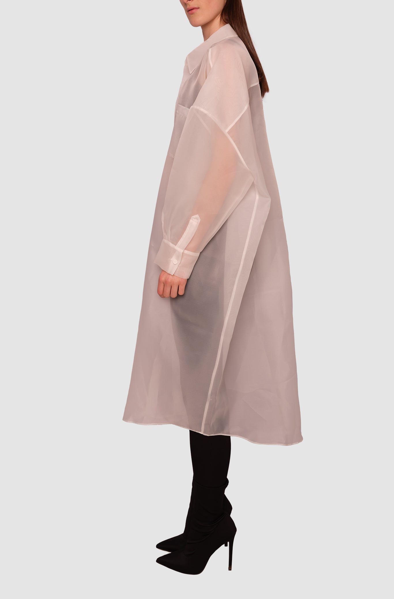 Oversized Organza Shirt