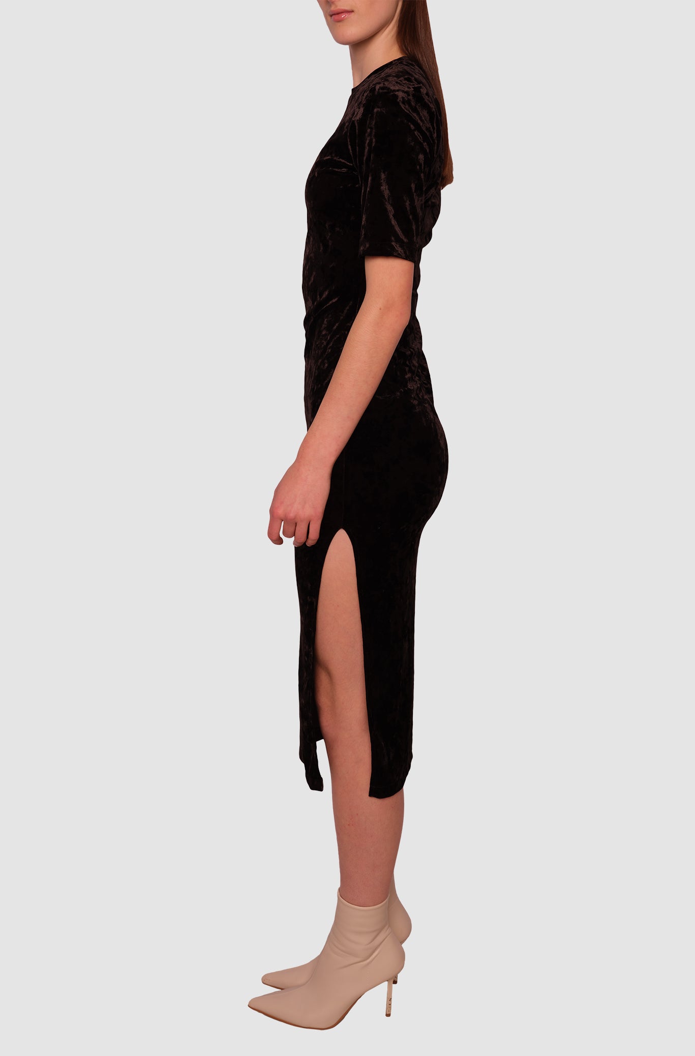 Crush Velvet Tee Dress