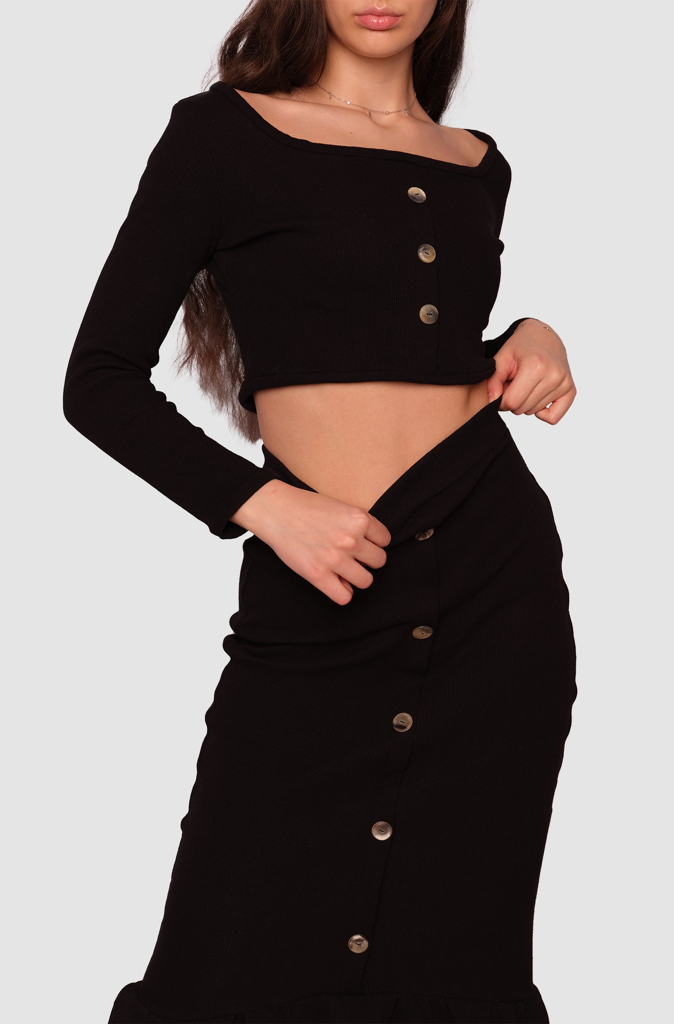 Mina Top | Black