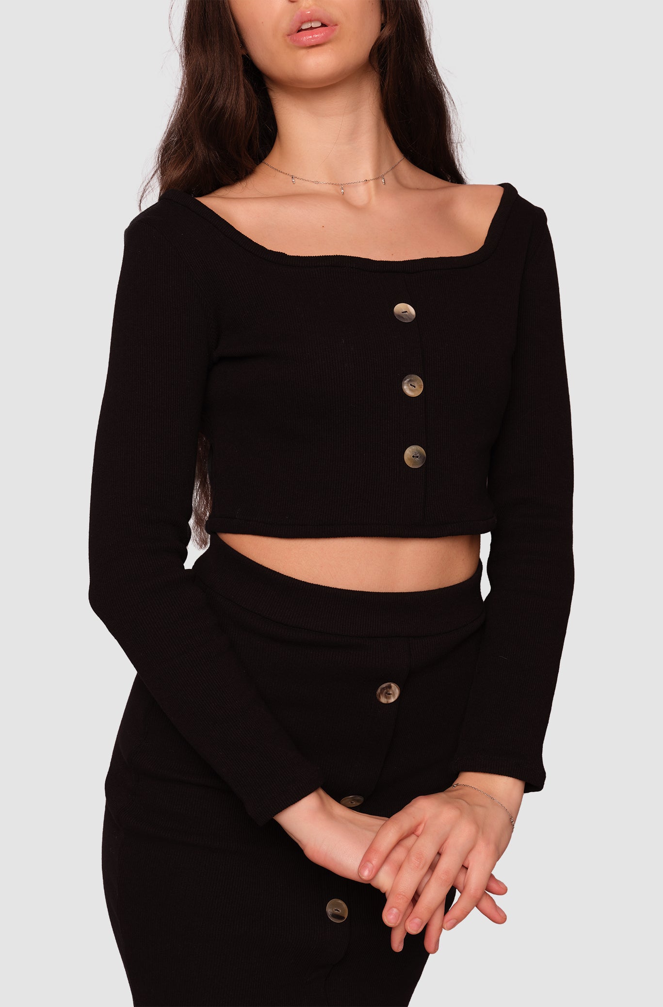Mina Top | Black