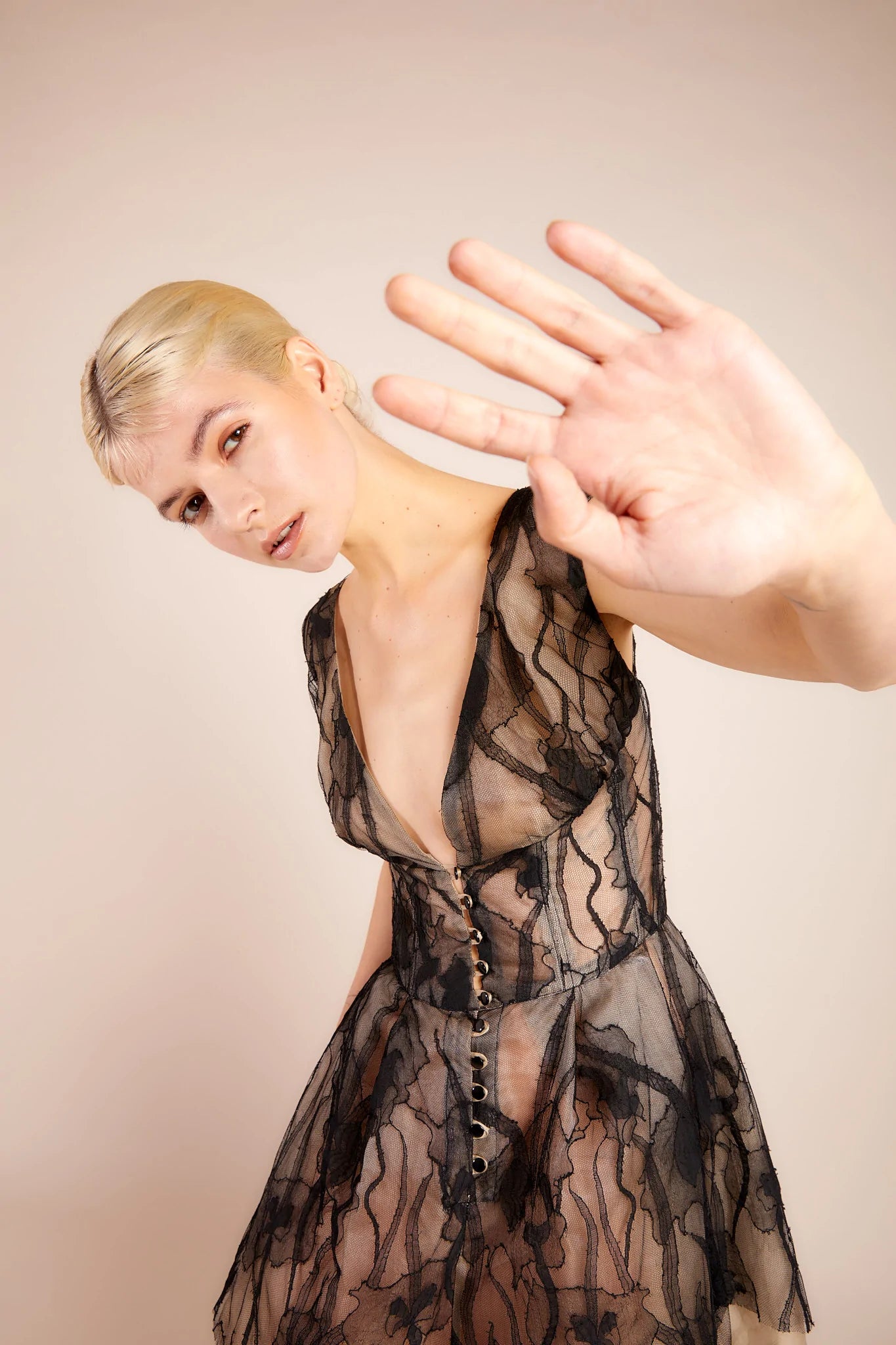 Lea Silk Organza Dress
