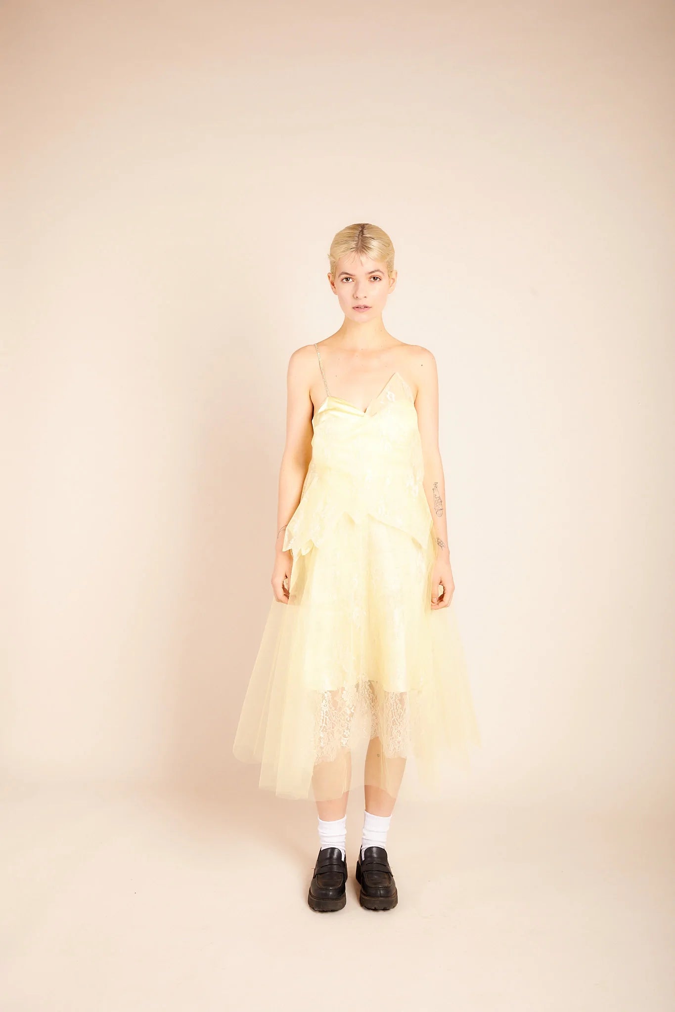 Luna Tulle and Silk Dress