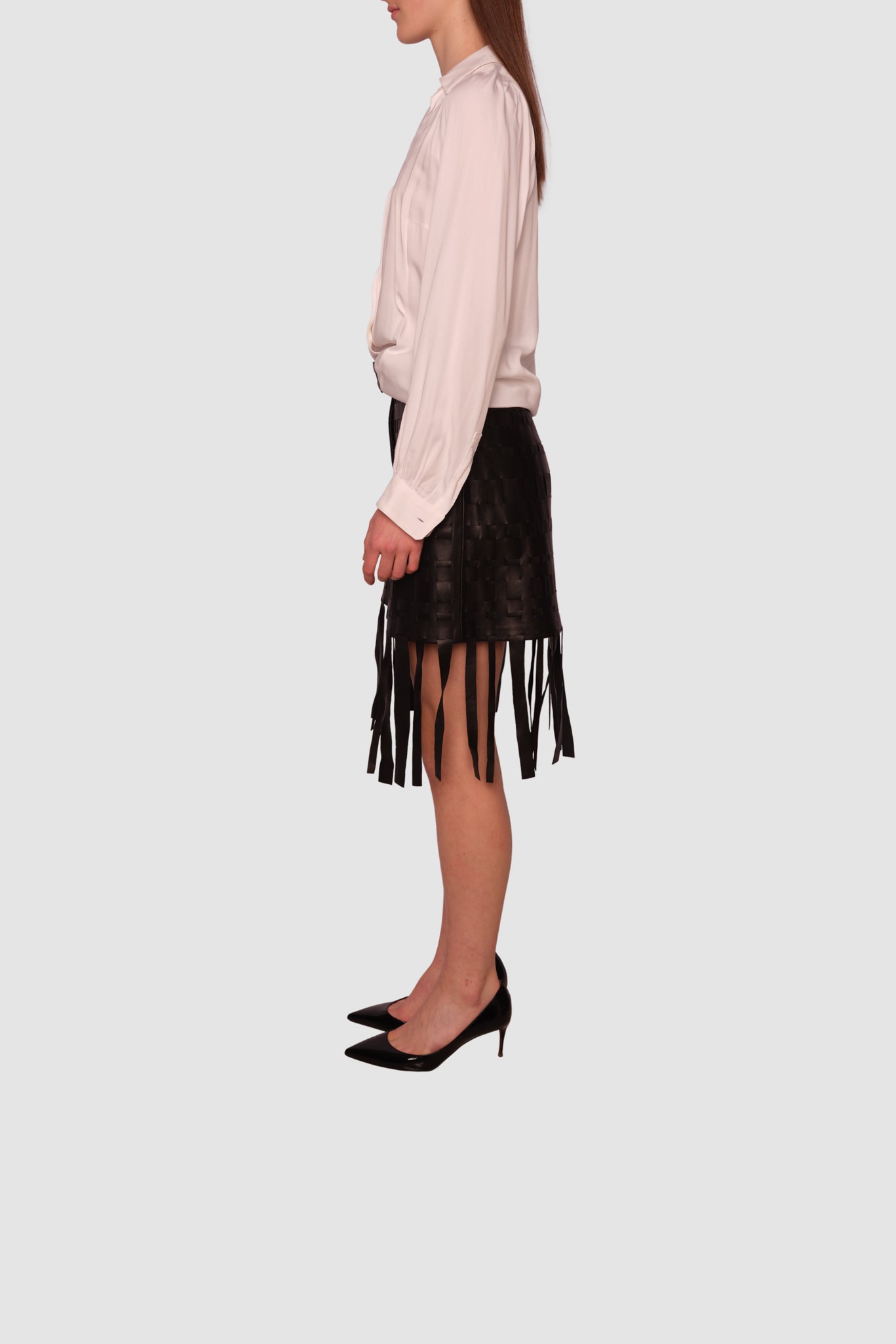 Joyce Leather Skirt