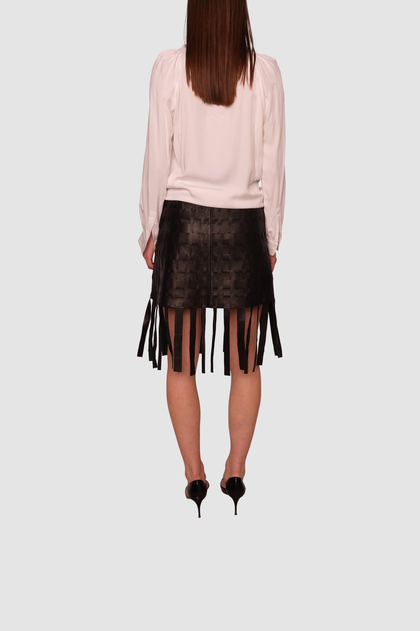 Joyce Leather Skirt