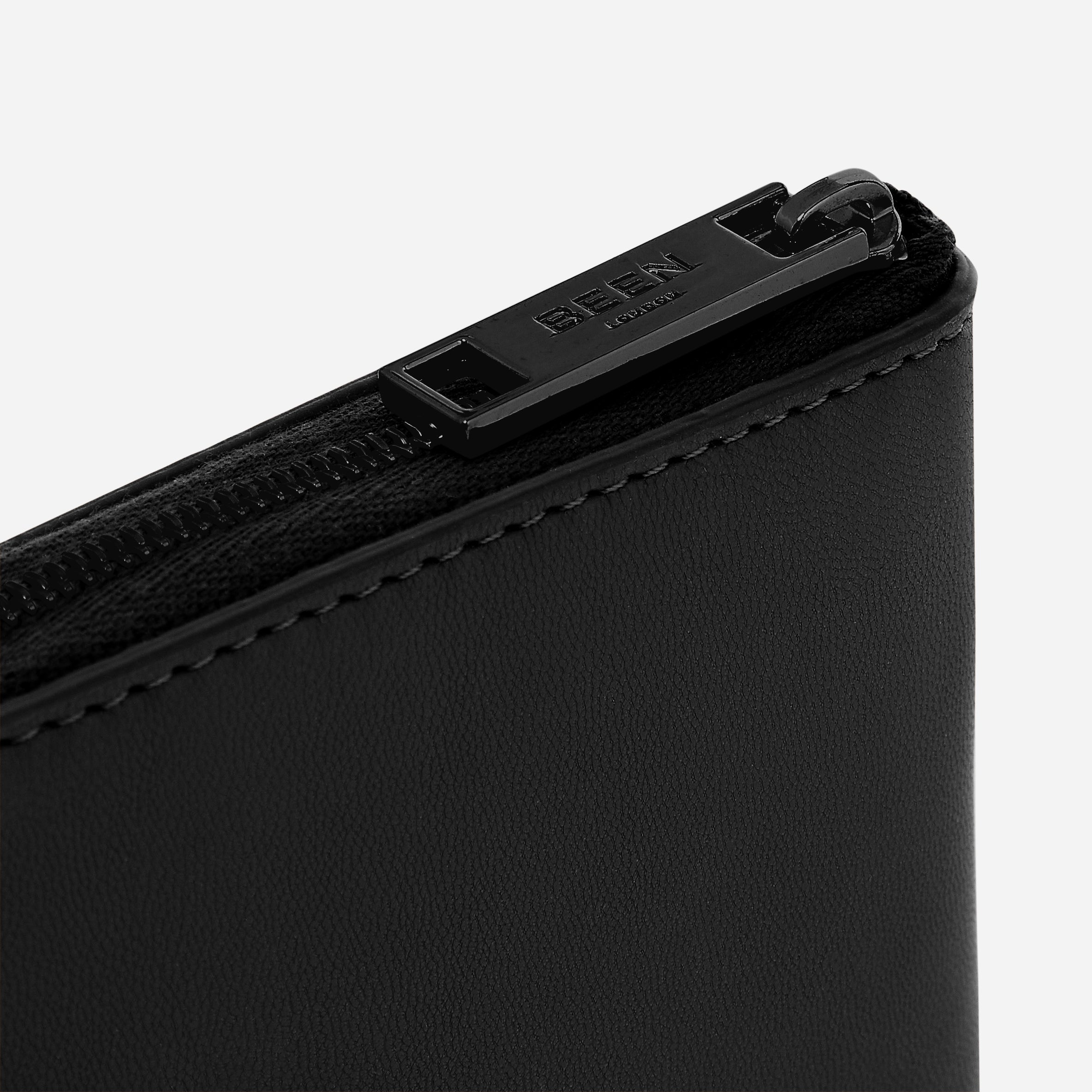 Oriel Wallet Black Onyx zip