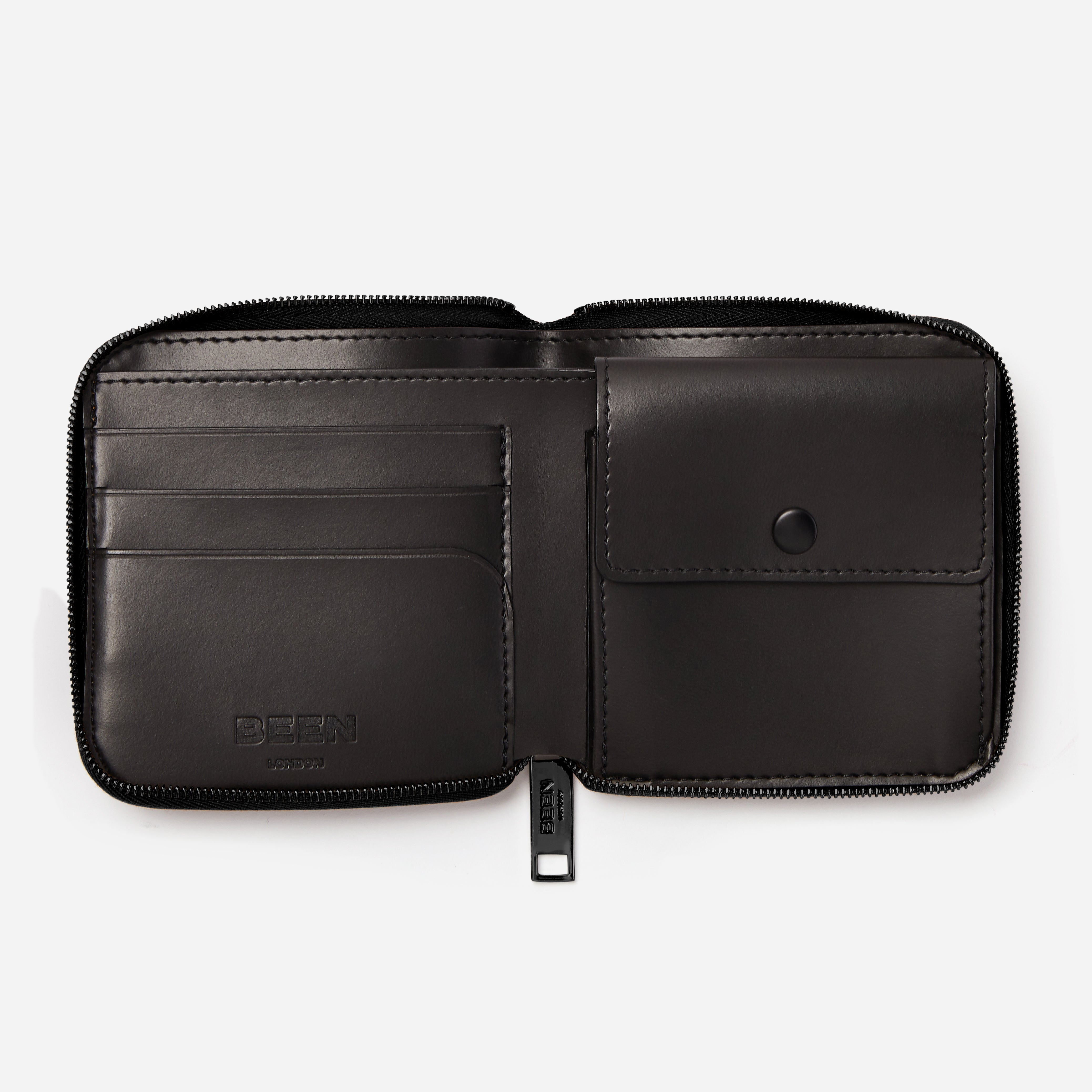 Oriel Wallet Black Onyx interior