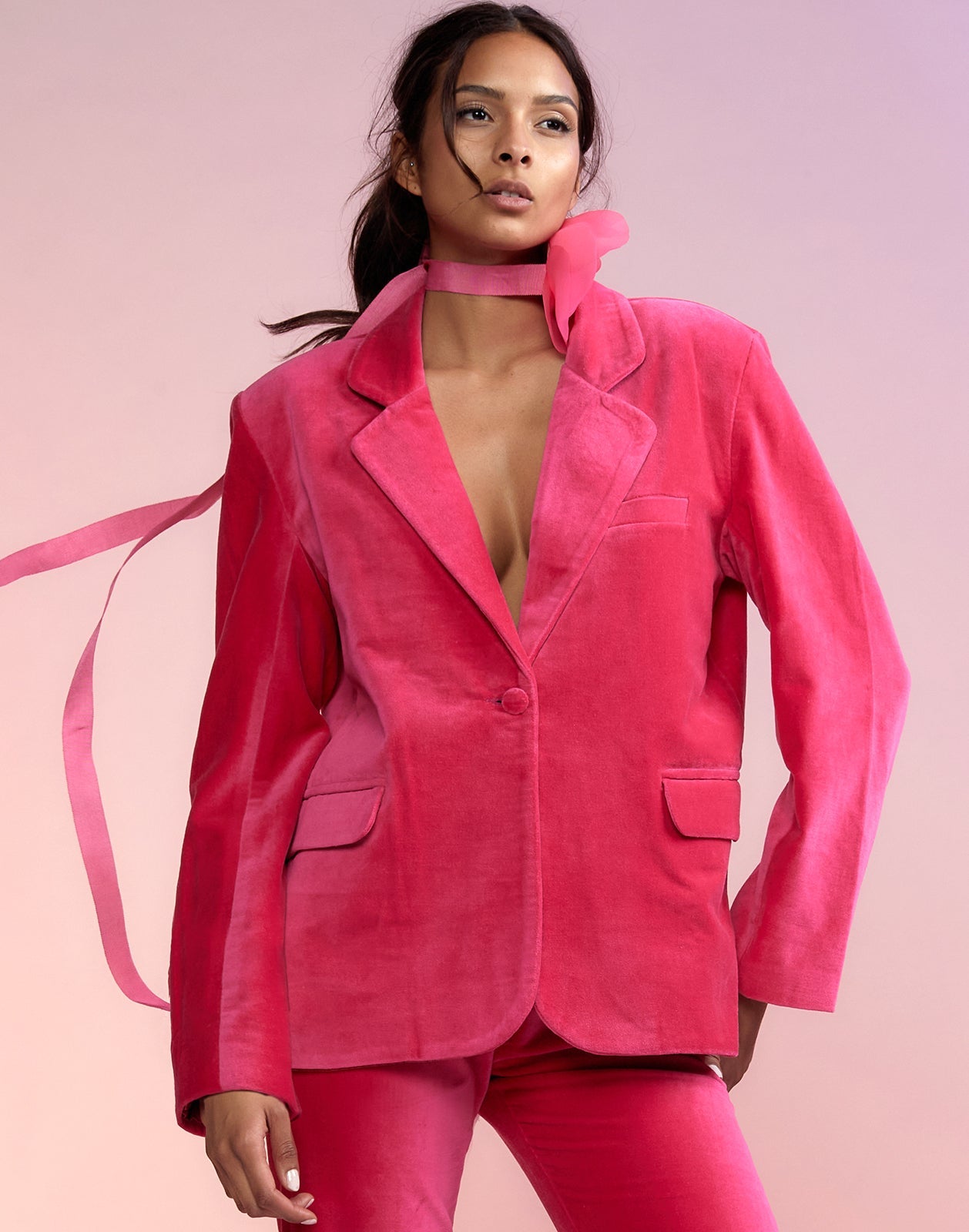 Velvet Blazer