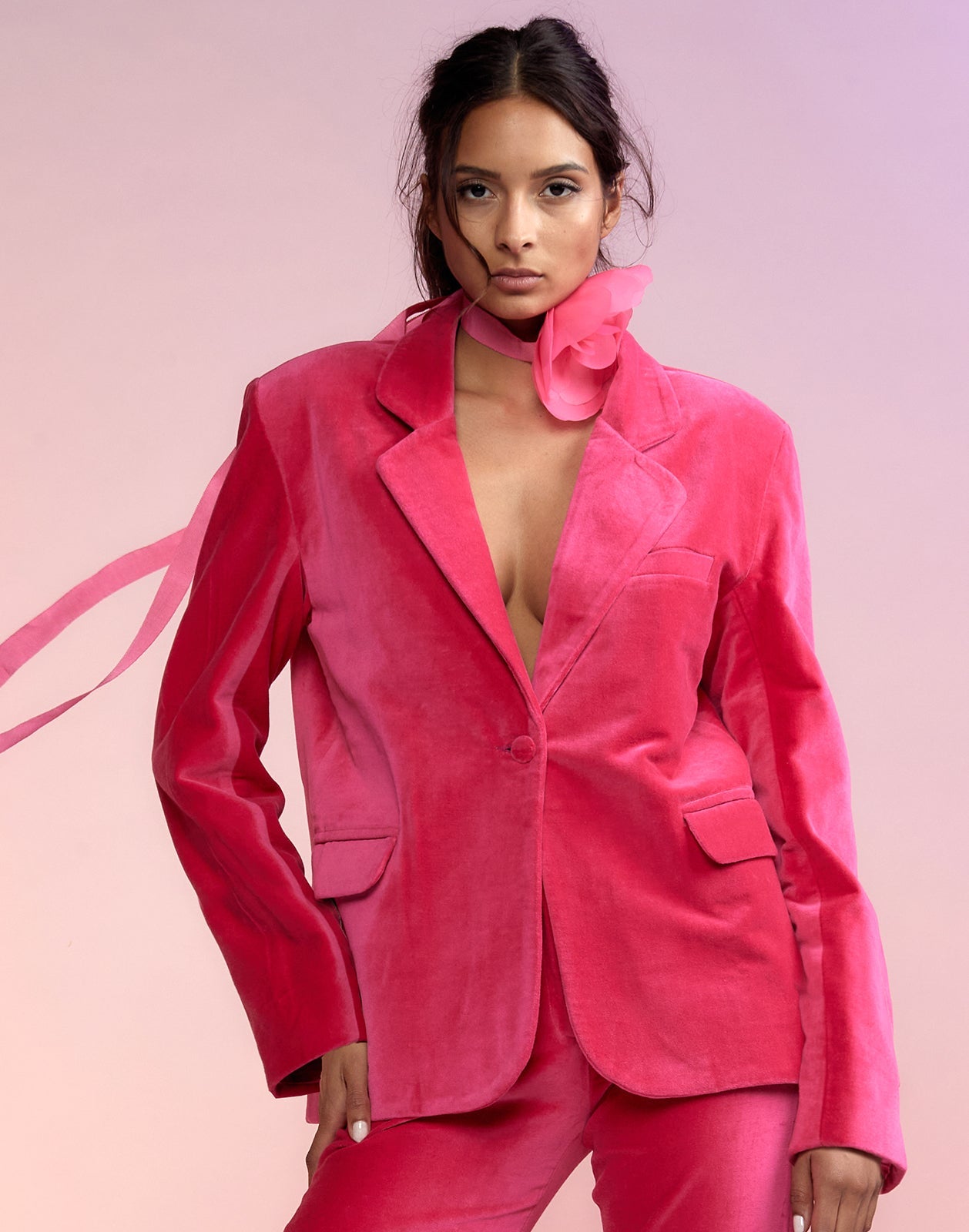 Velvet Blazer