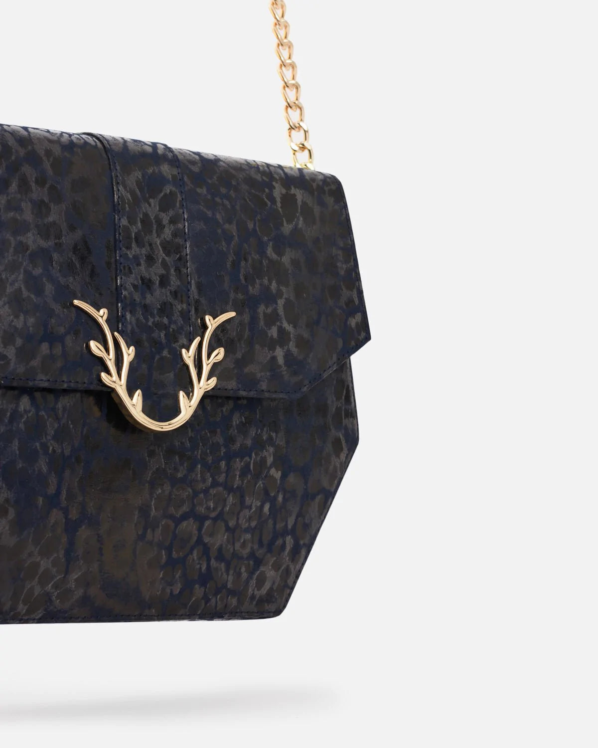 Roan Midi Deep Blue - SambarHandbag