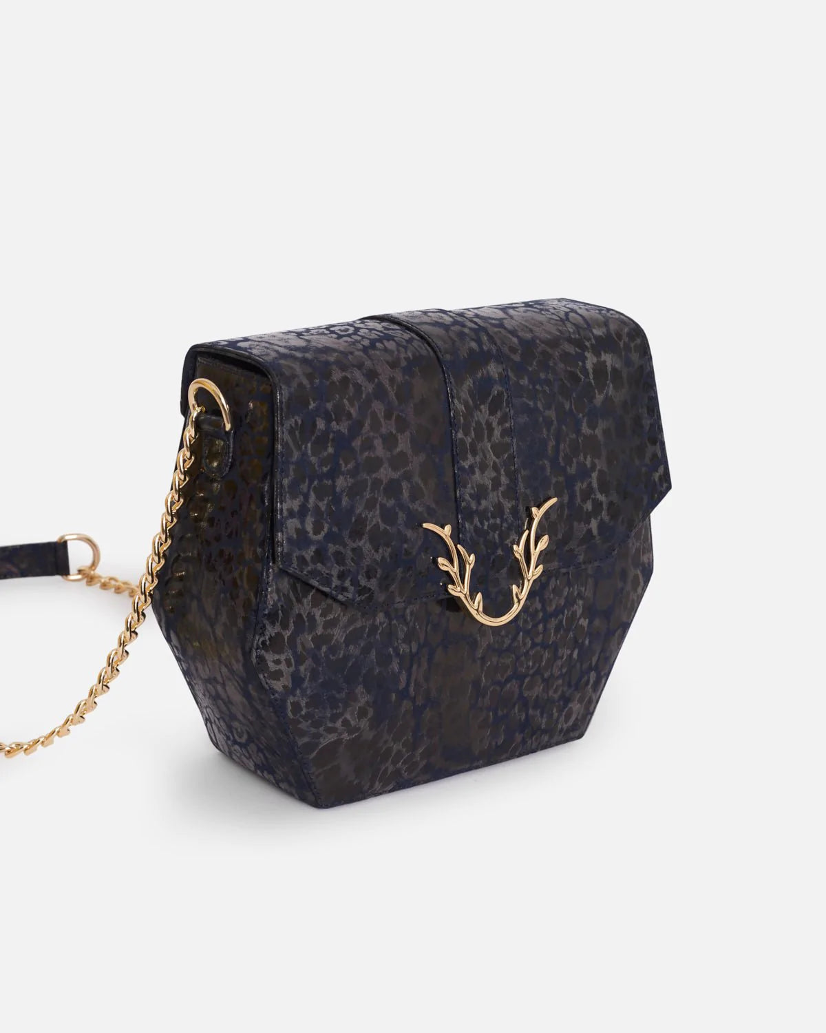 Roan Midi Deep Blue - SambarHandbag