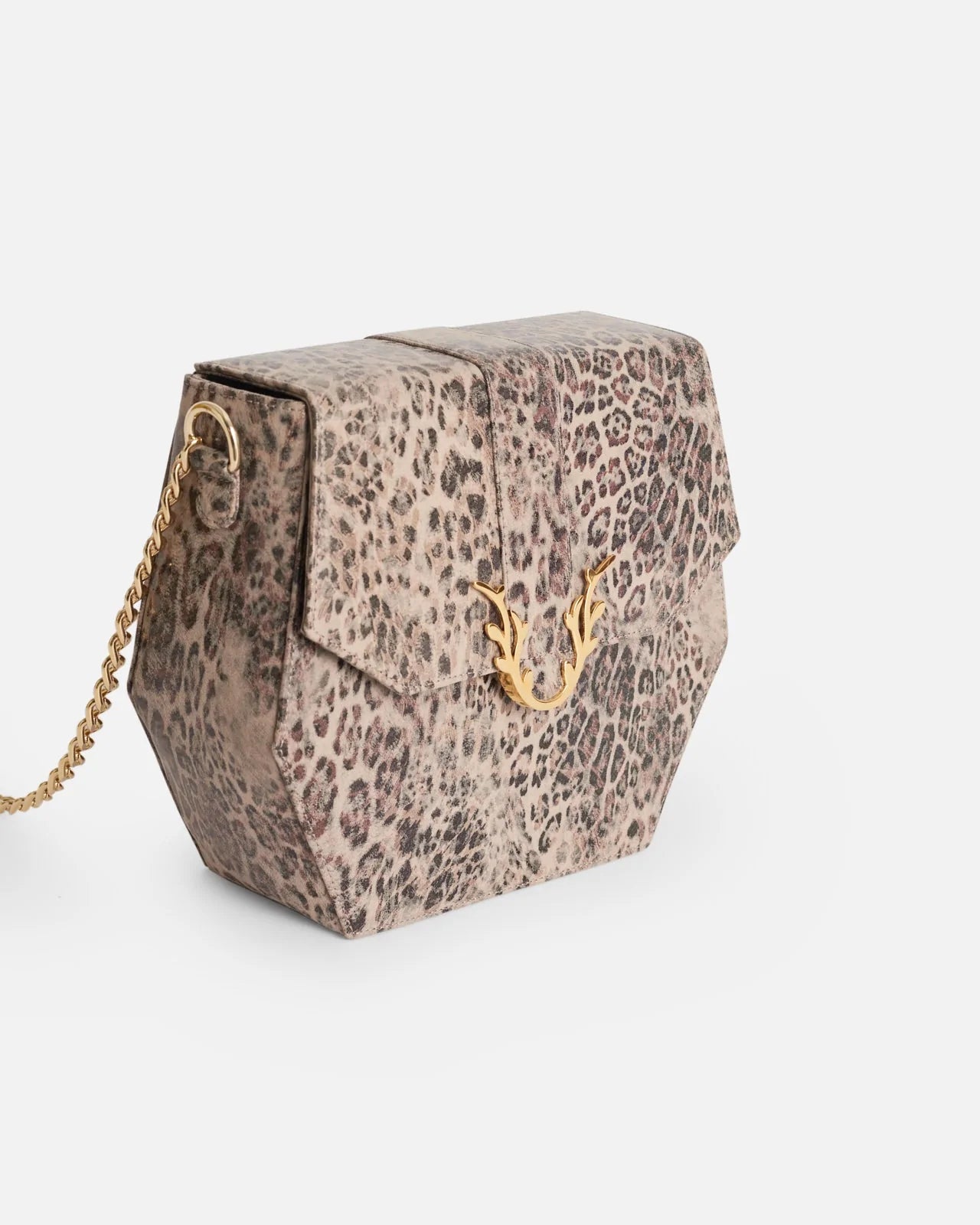 Roan Midi Leopard - SambarHandbag
