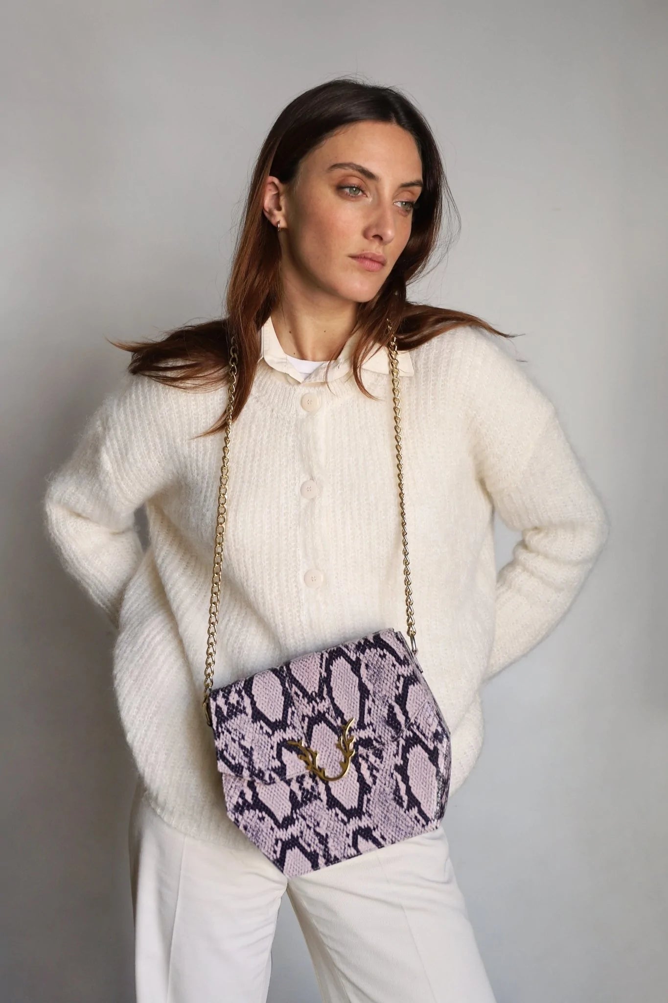 Roan Midi Python - SambarHandbag