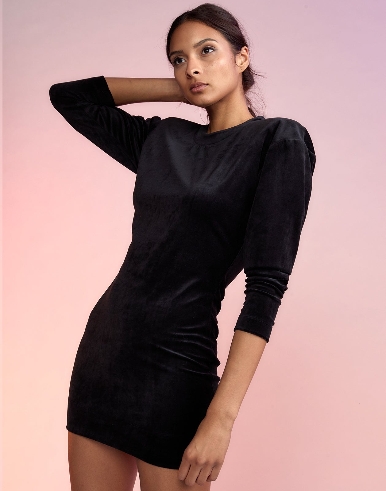 Jane Velour Dress