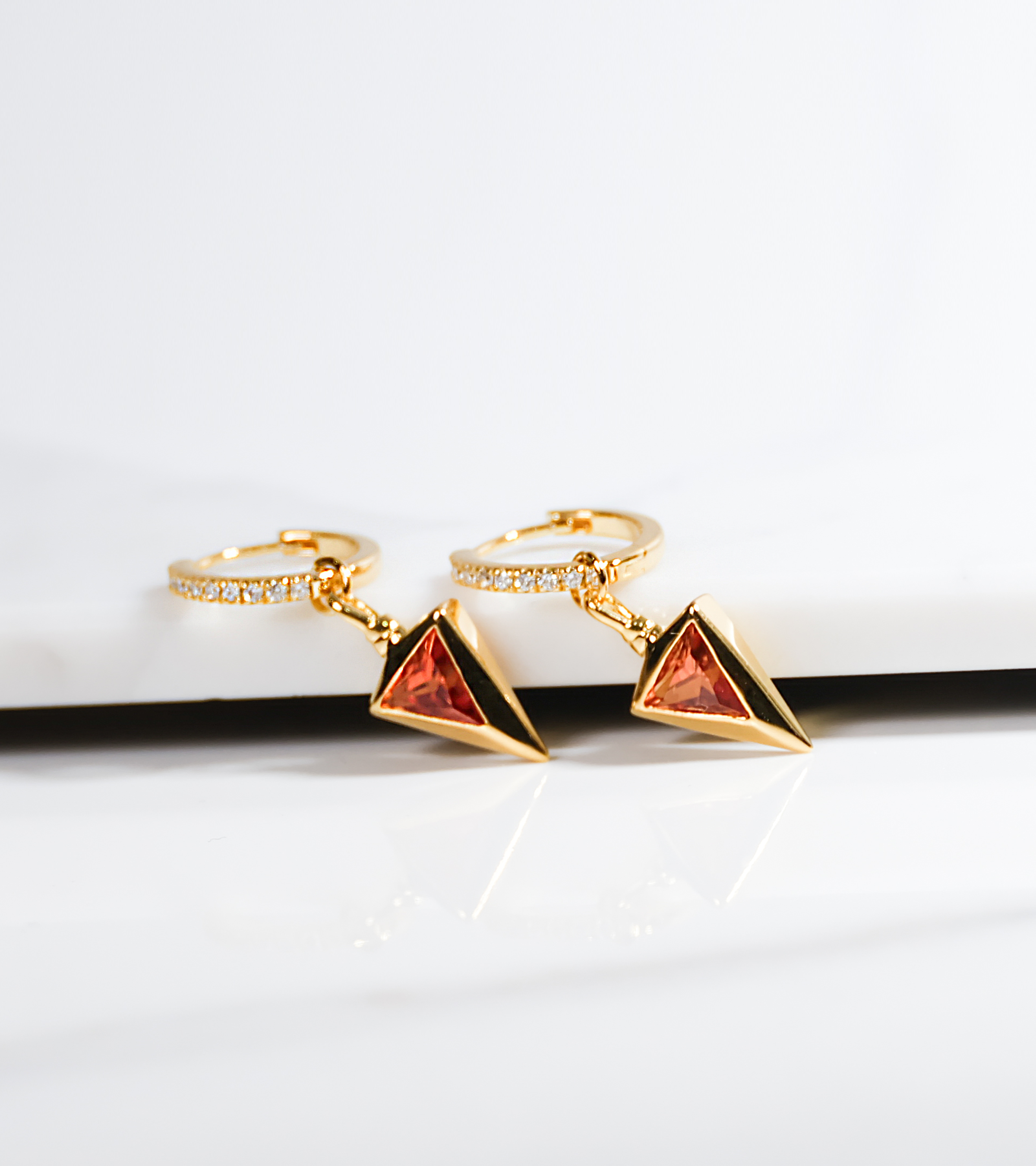 Nomad Diamond Drop Earrings