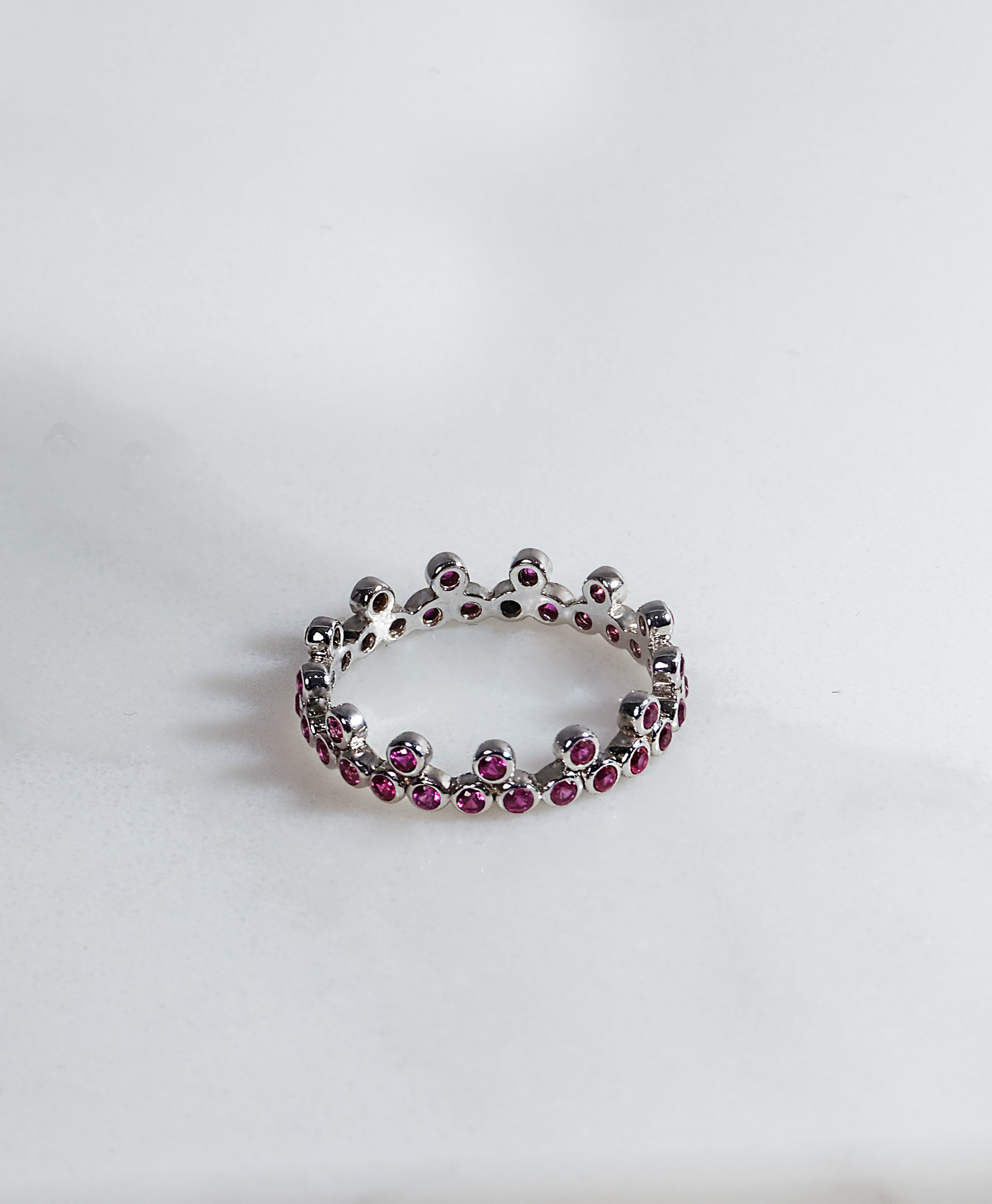 Ruby Elegance Crown Band