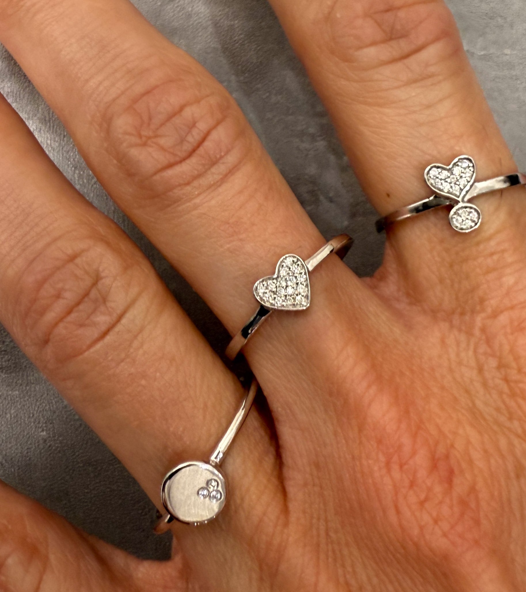 Heart Sparkle Elegance Ring
