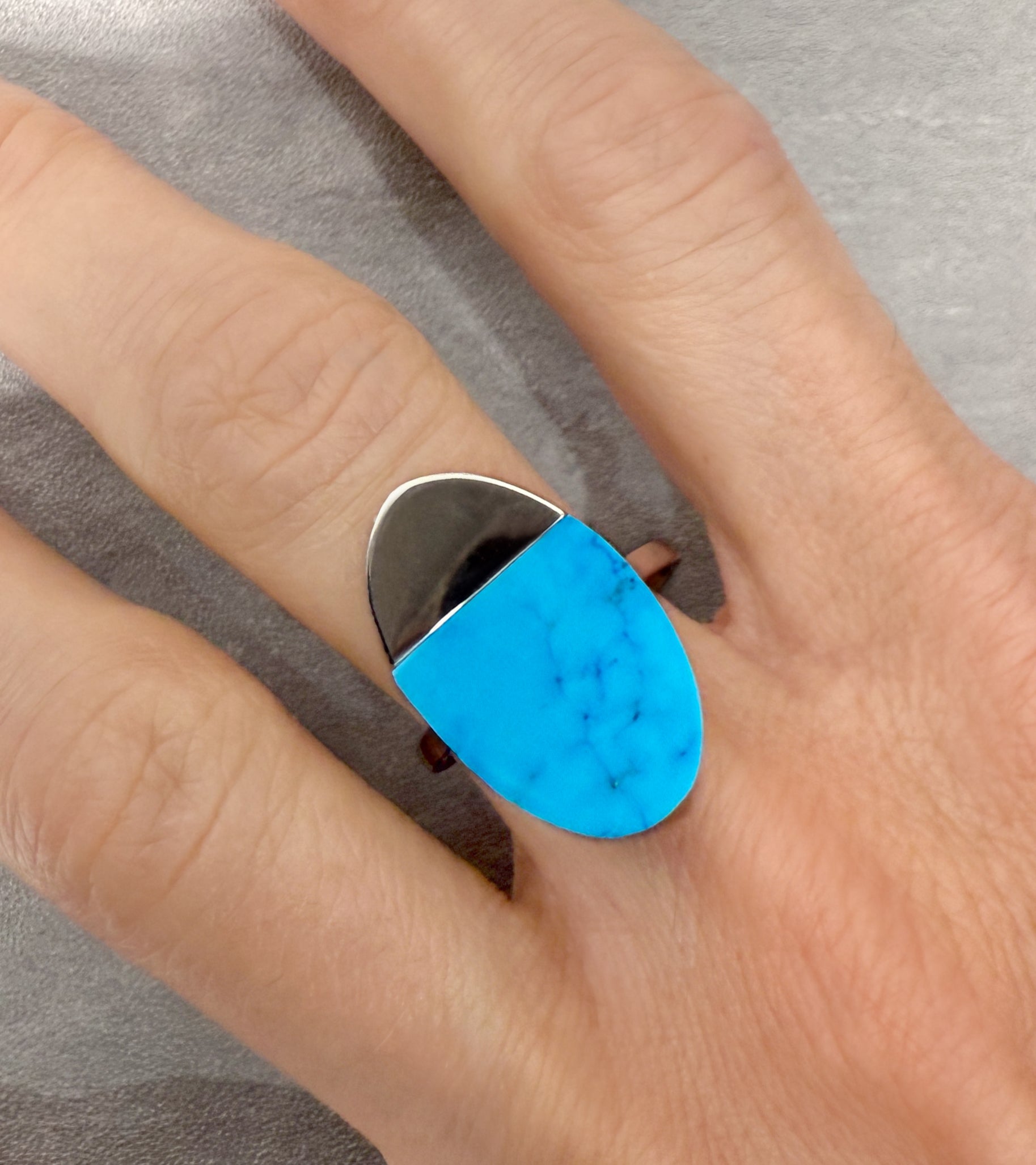 Turquoise Elegance Ring