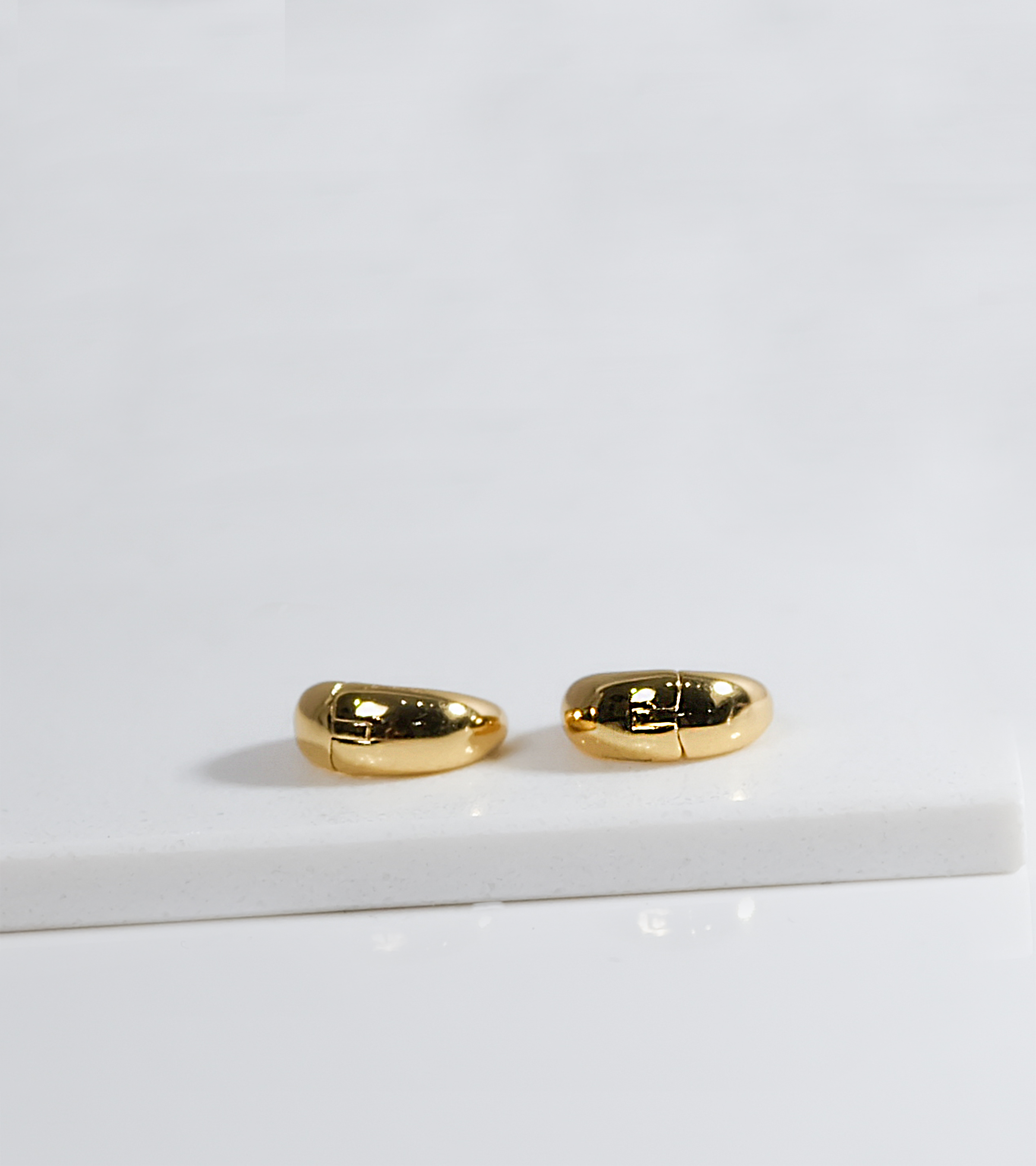 Golden Elegance Hoops