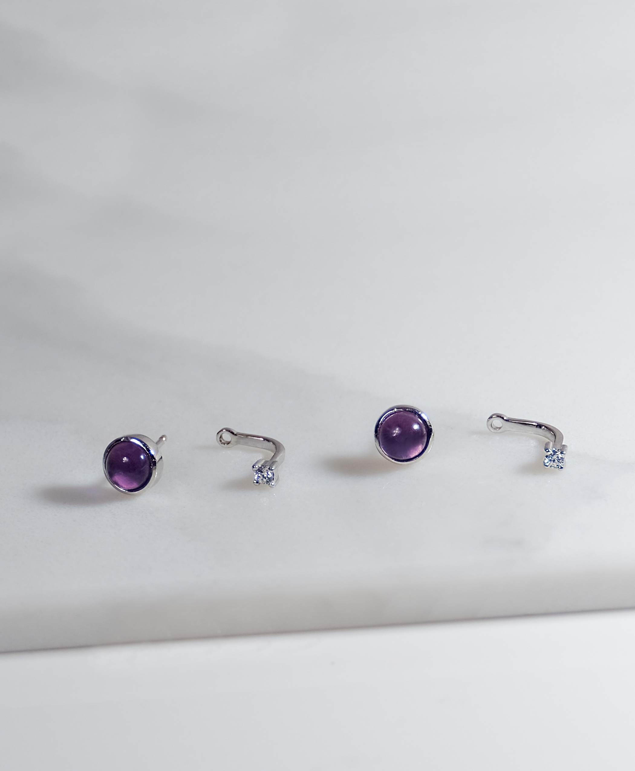 Amethyst Silver Elegance