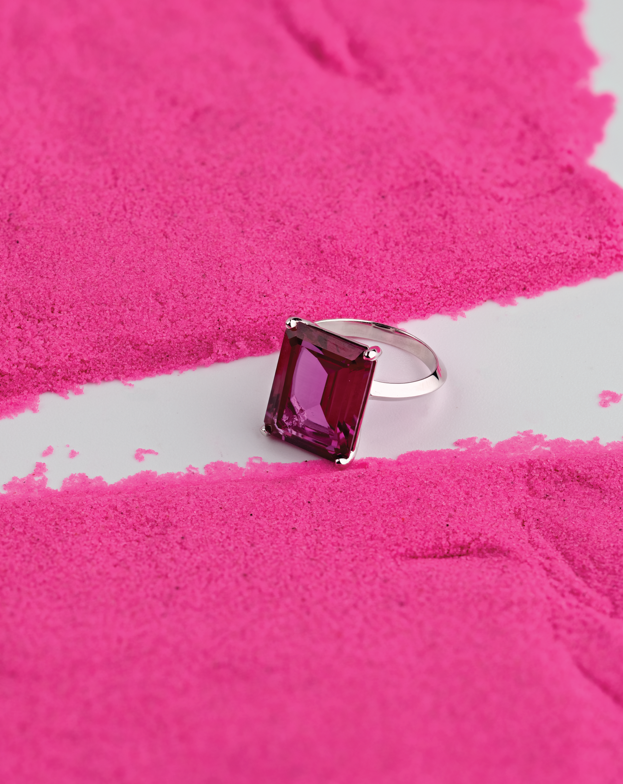 Plum Delight Cocktail Ring