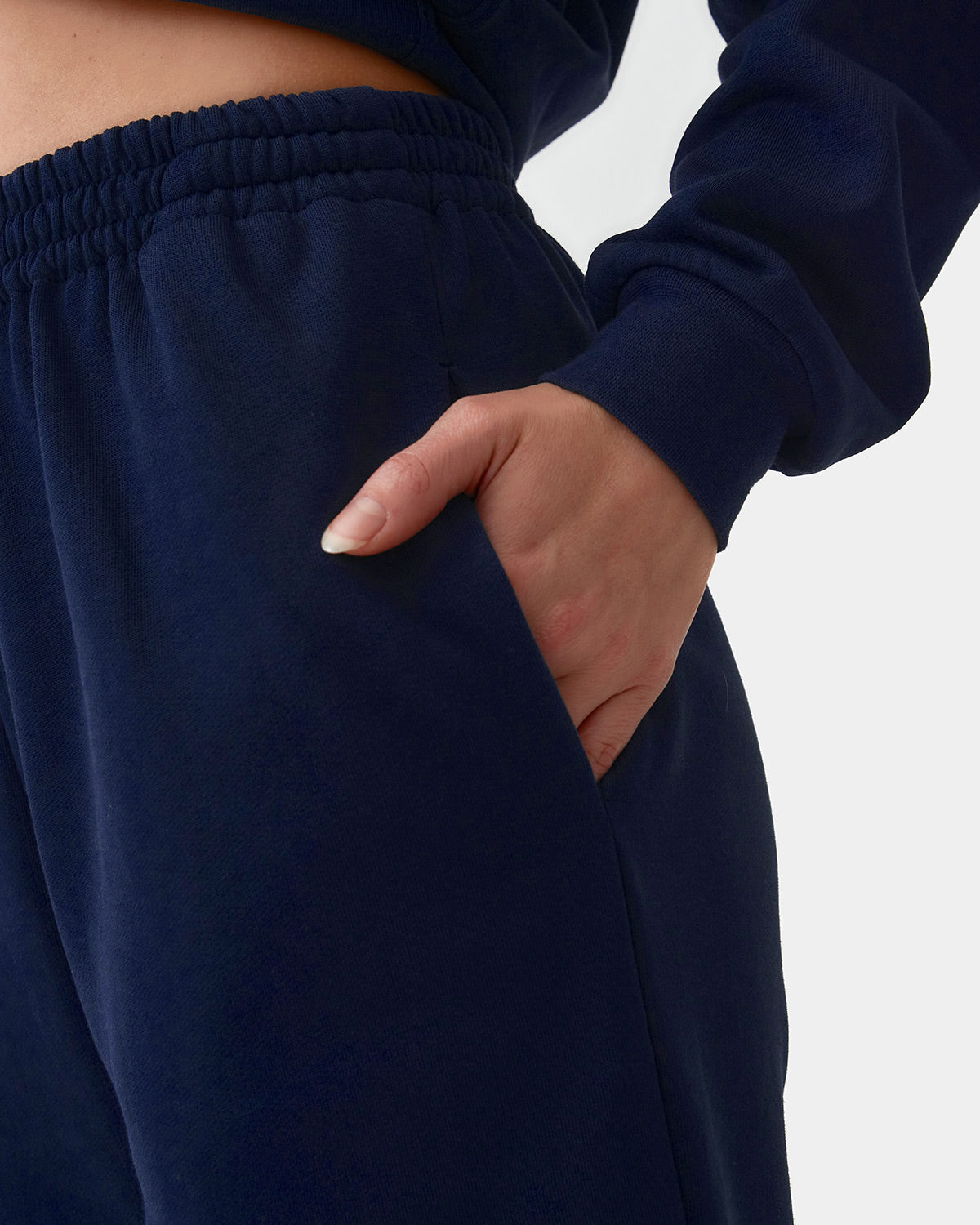 Organic cotton track pants