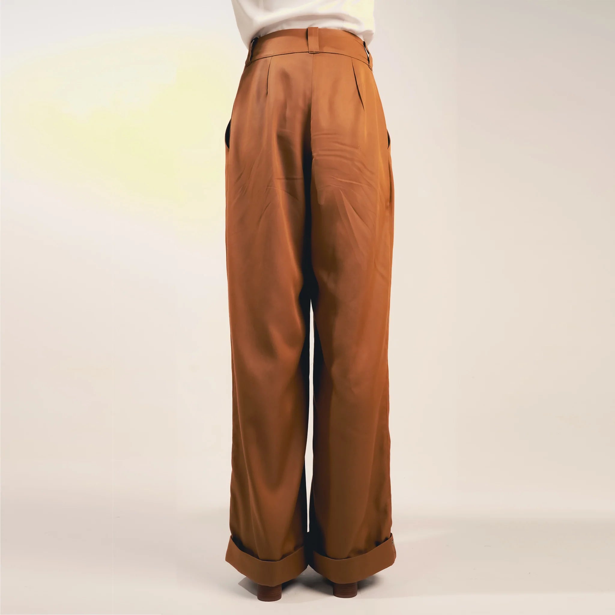 Camel Trouser Back VIew