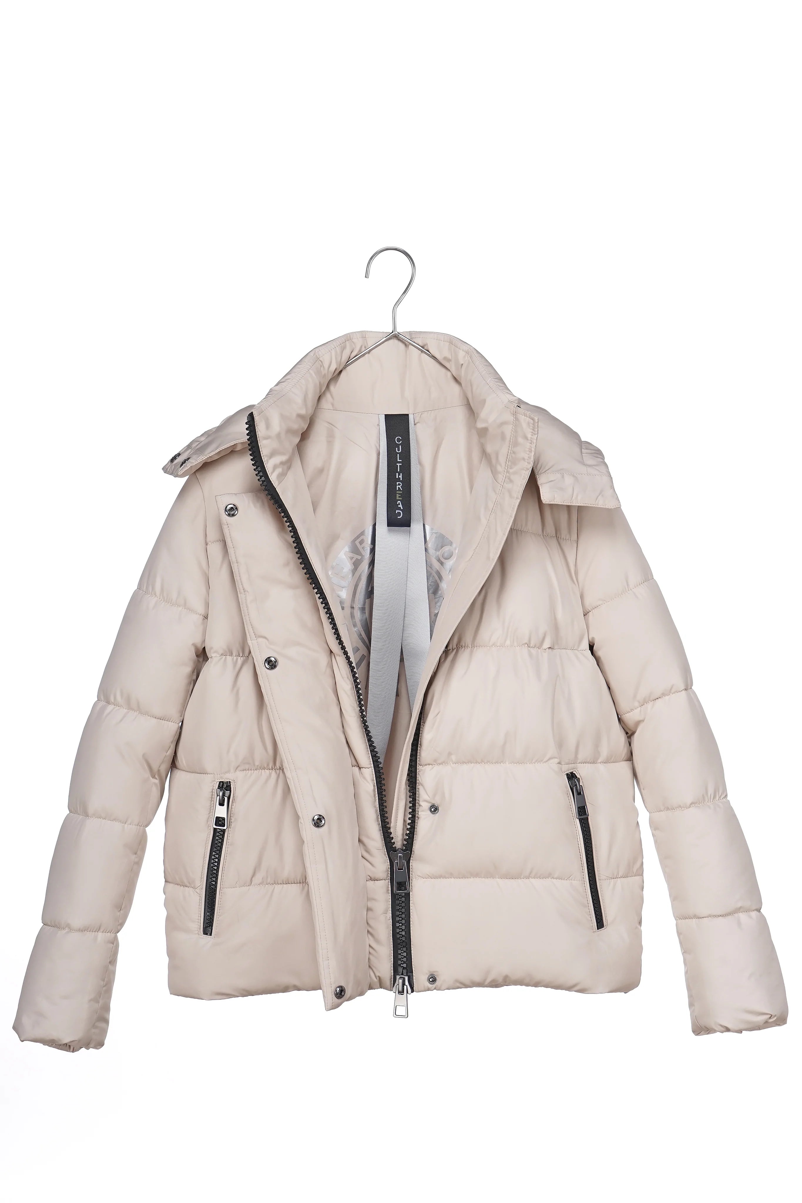 COLVILLE II stone beige puffer jacket - [culthread]