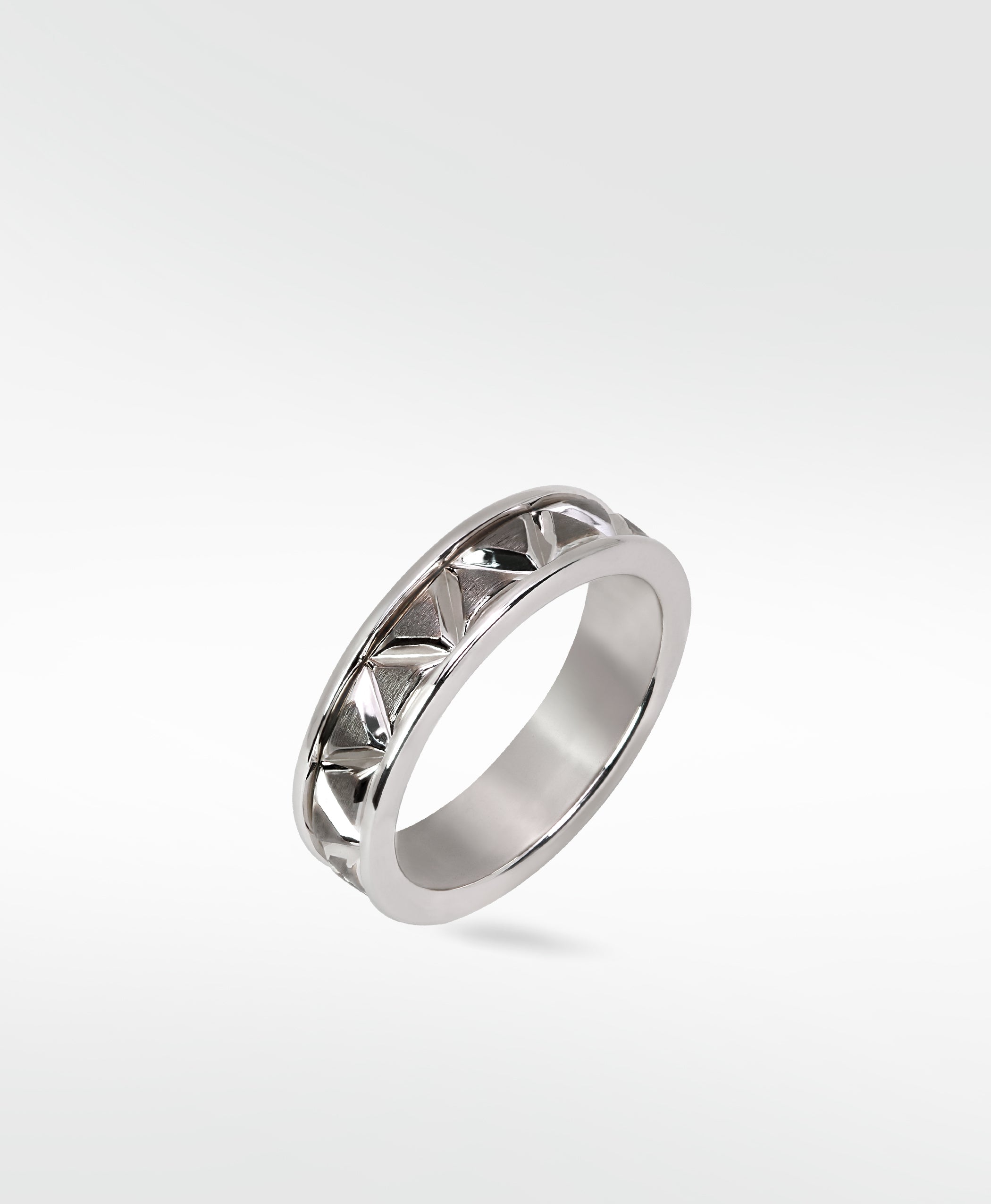 LeWitt Silver Ring (Matte Silver)