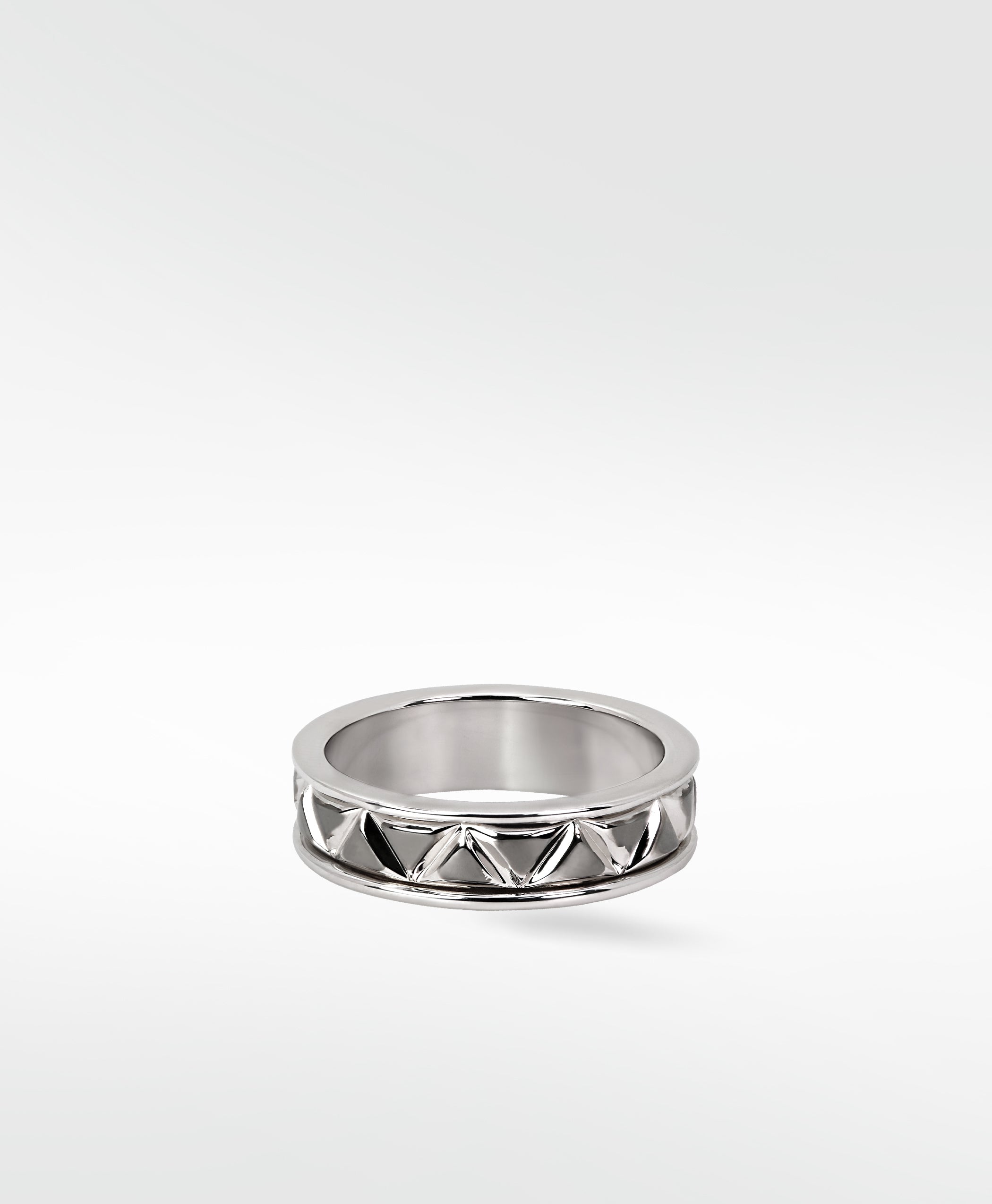 LeWitt Silver Ring (Polished Silver)