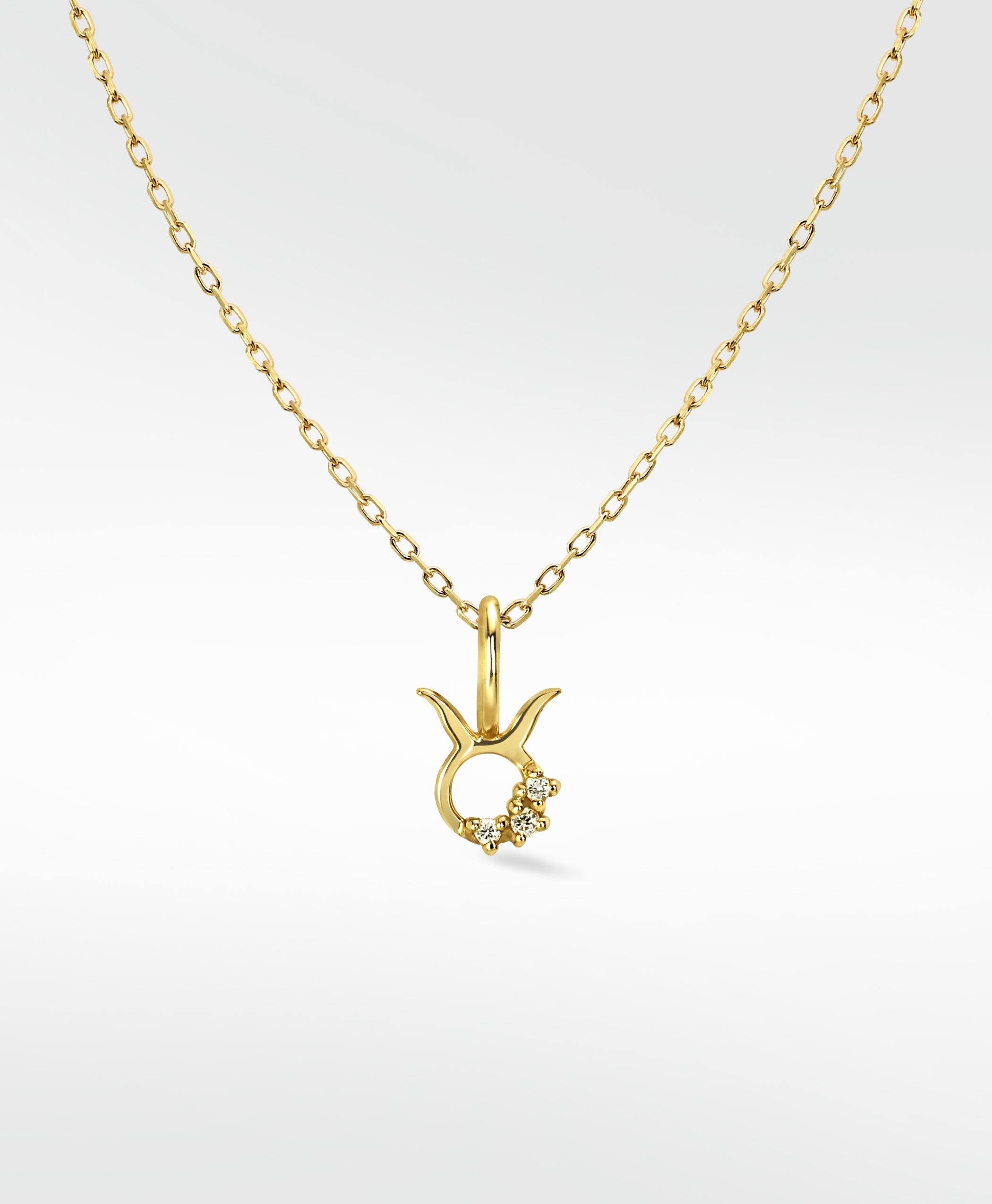 Taurus Gold Pendant