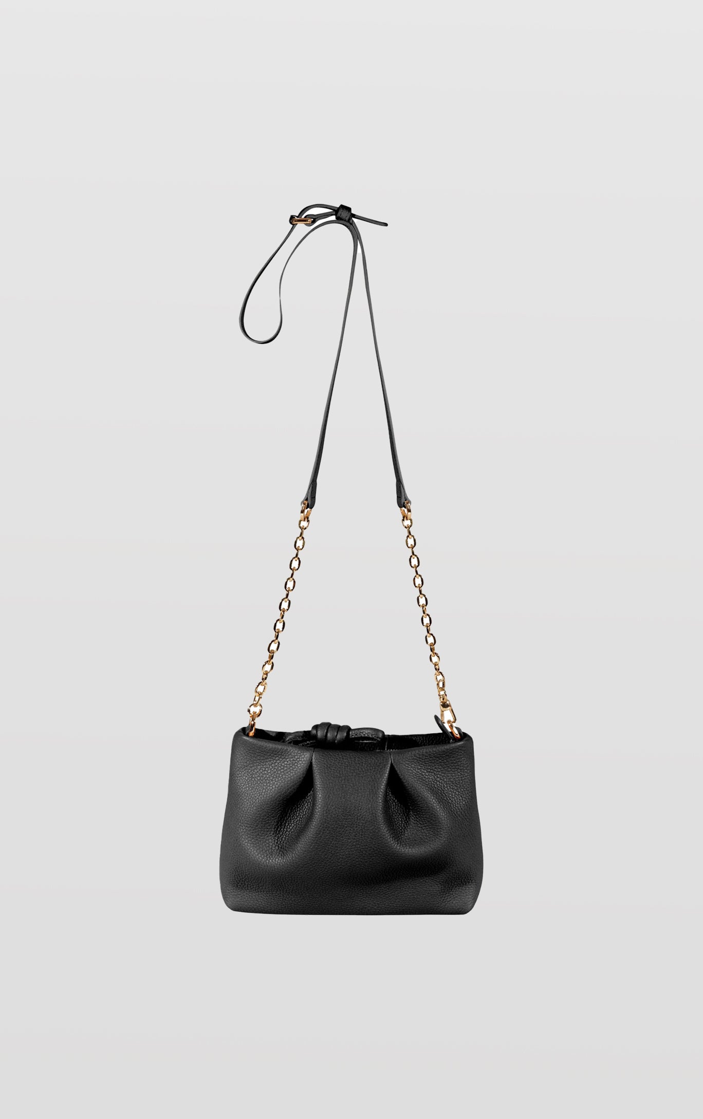 Mini Belgravia, Black Small Crossbody Bag