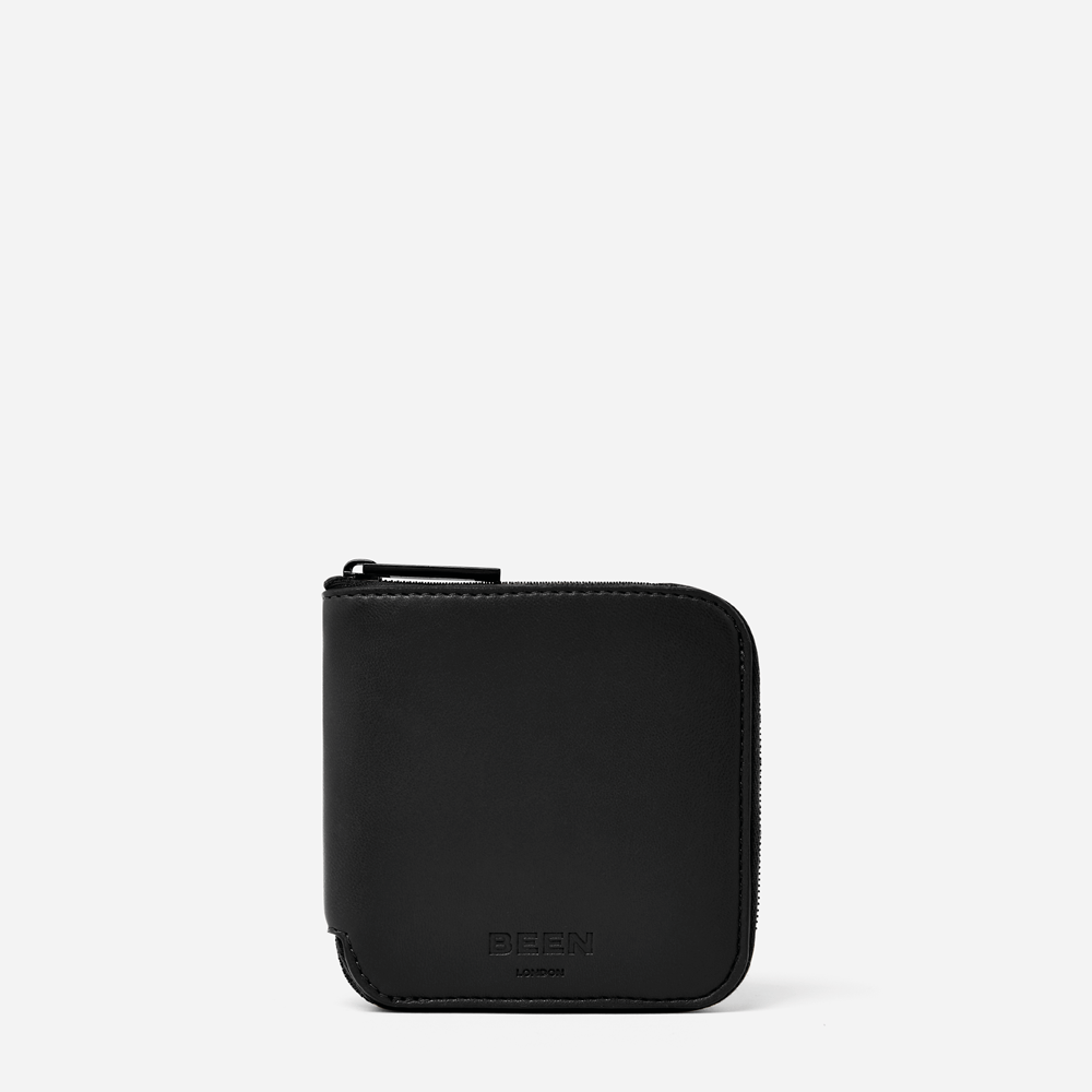 Oriel Wallet Black Onyx front 