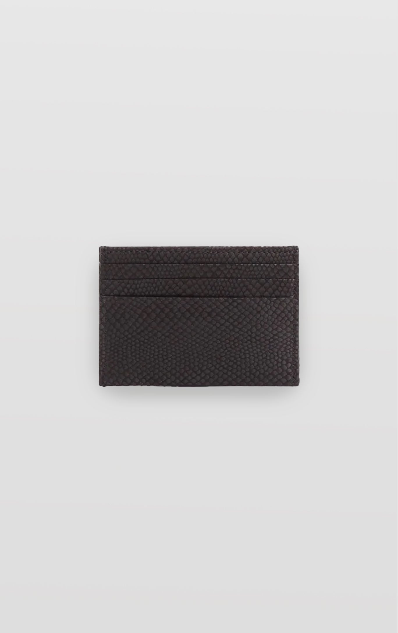 Roe Mini Cardholder - Soft Black