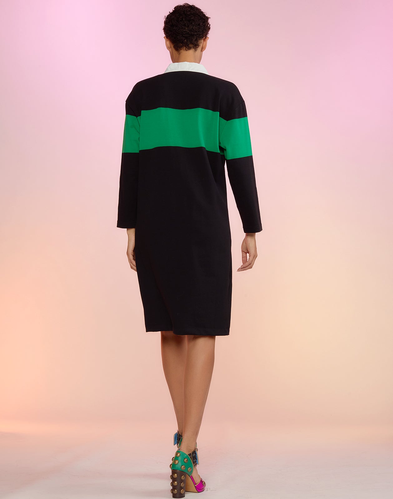 Rugby Cotton Knit Dress