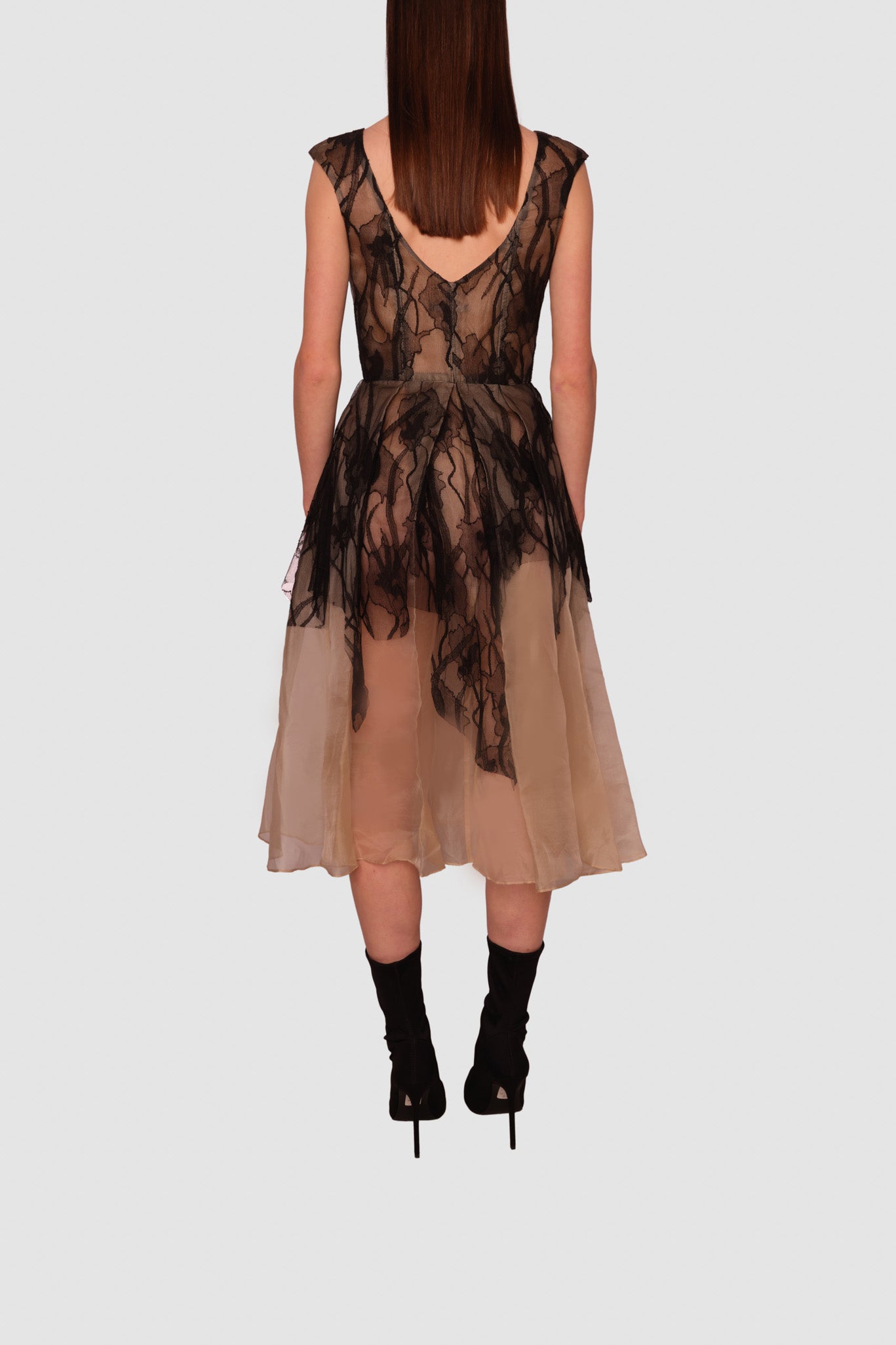 Lea Silk Organza Dress