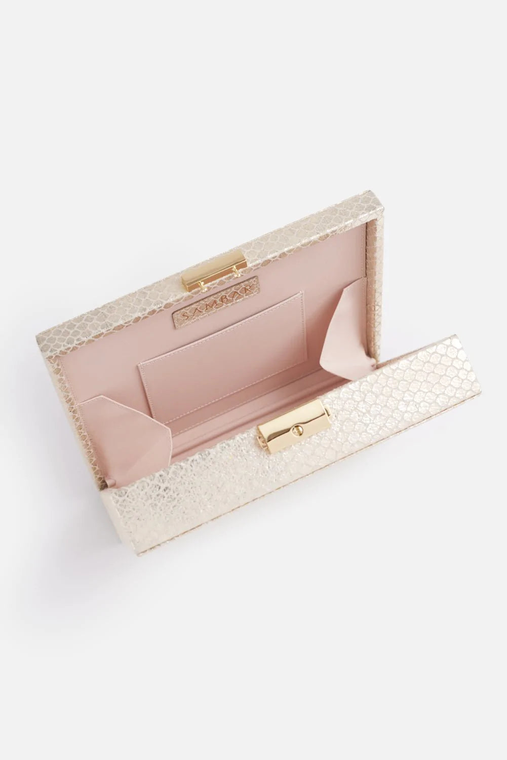 Clutch Light Gold - SambarHandbag