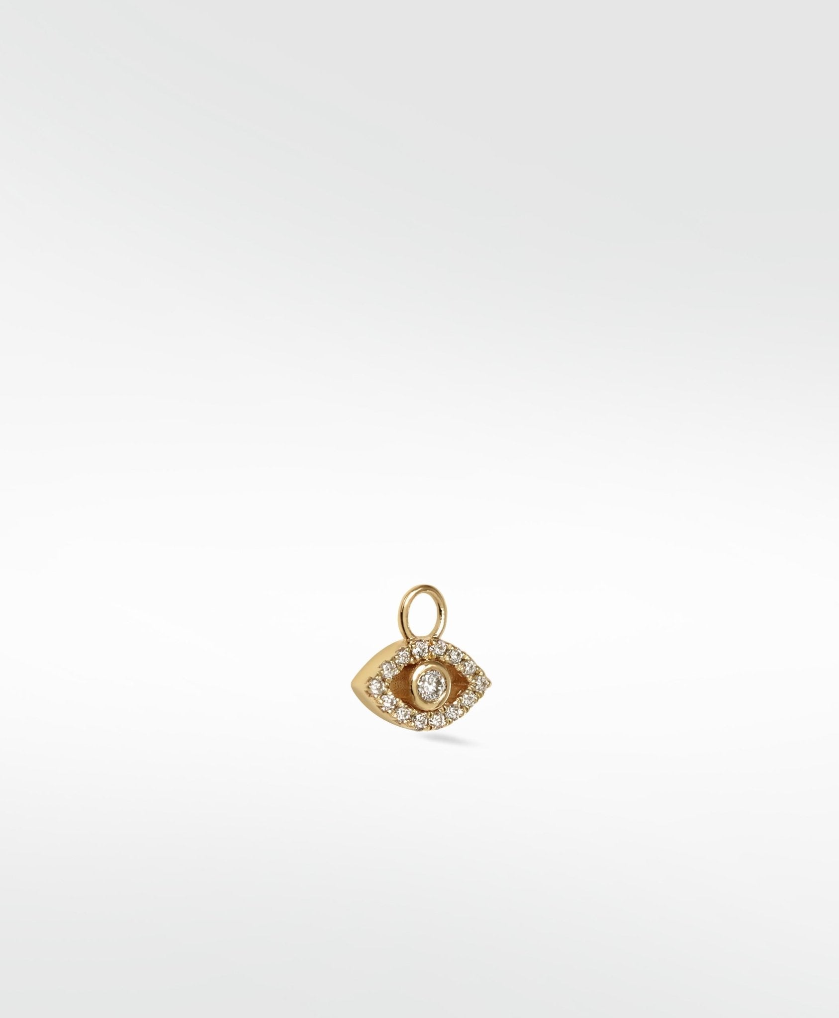 Entrancing Eye Diamond Charm