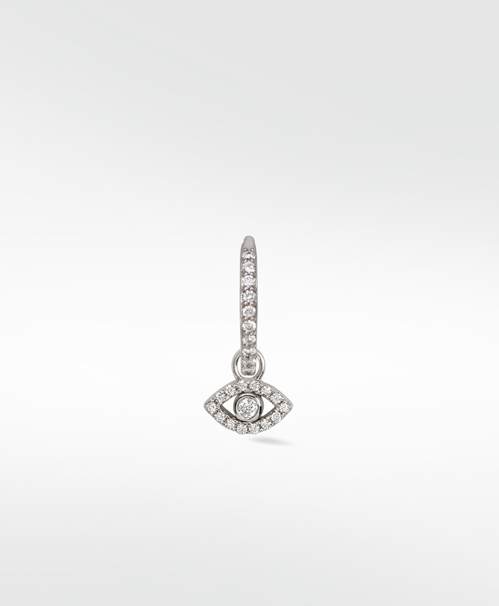 Entrancing Eye Diamond Charm