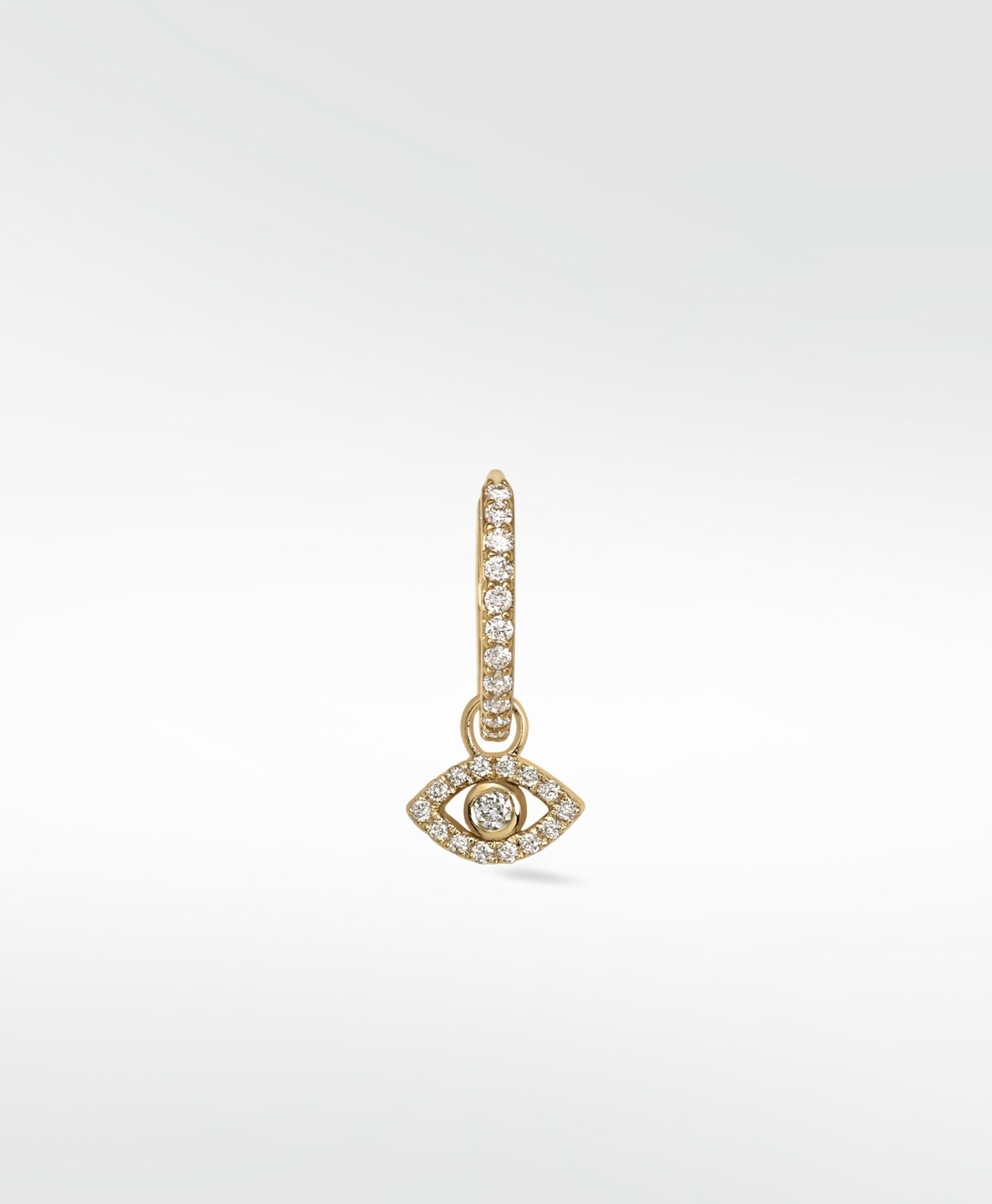 Entrancing Eye Diamond Charm