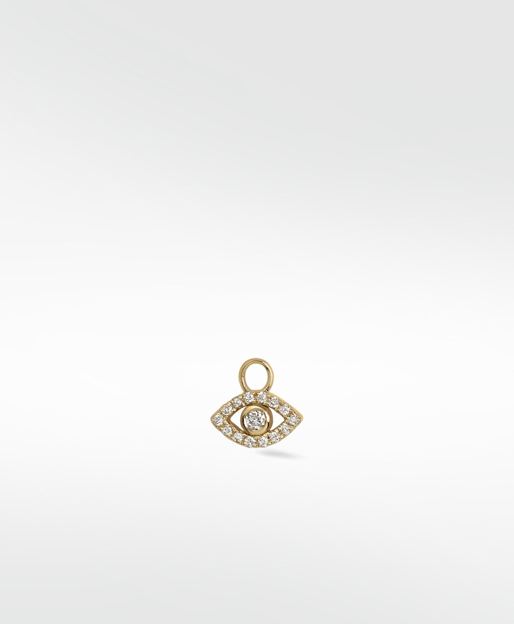 Entrancing Eye Diamond Charm