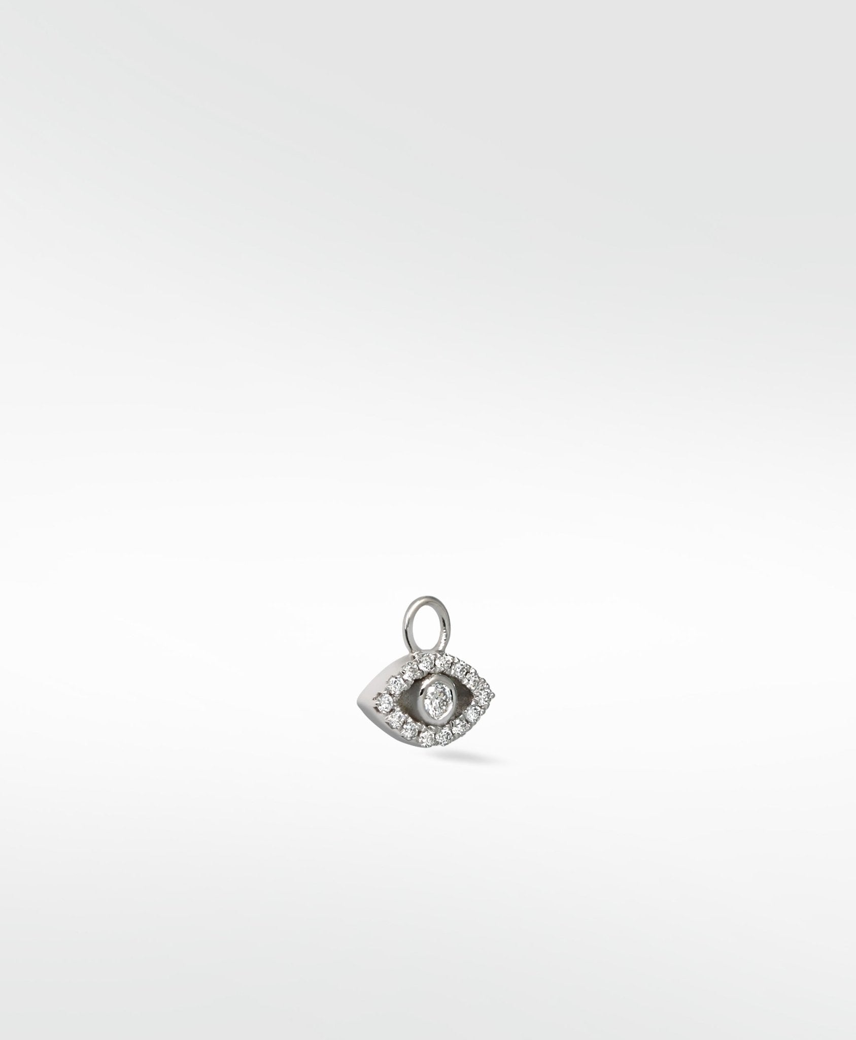 Entrancing Eye Diamond Charm