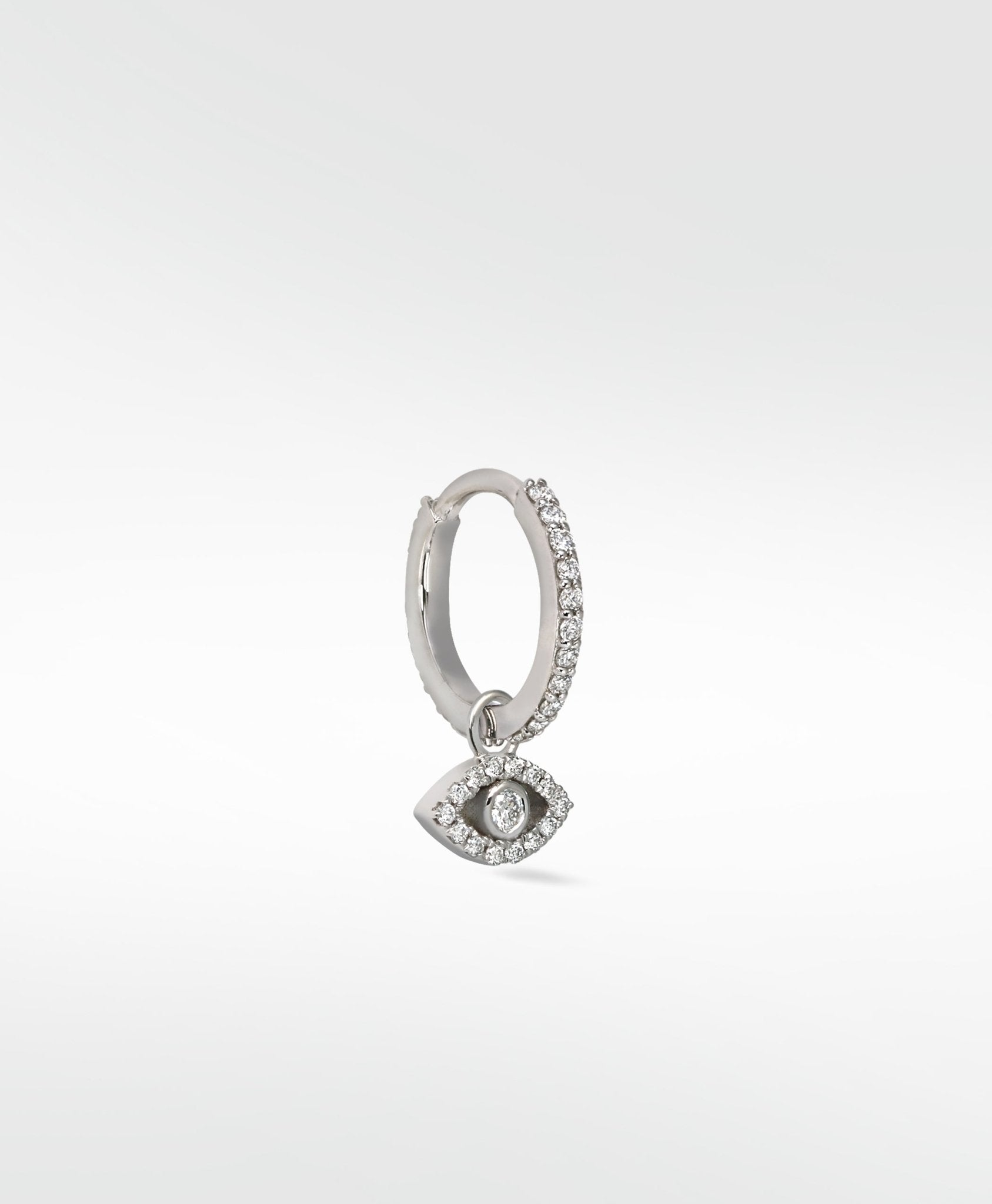 Entrancing Eye Diamond Charm