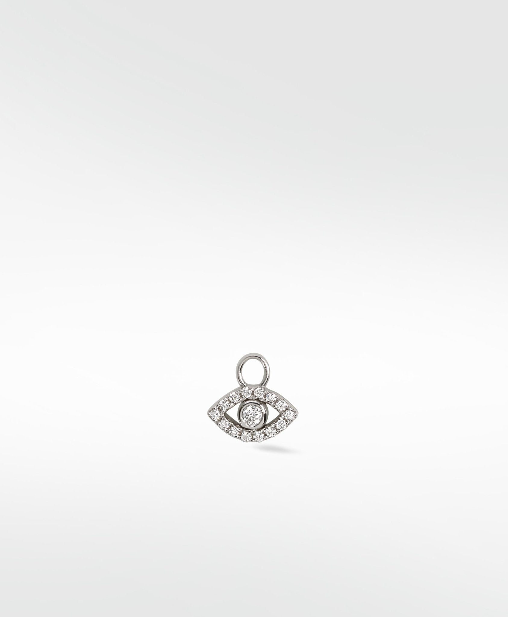 Entrancing Eye Diamond Charm