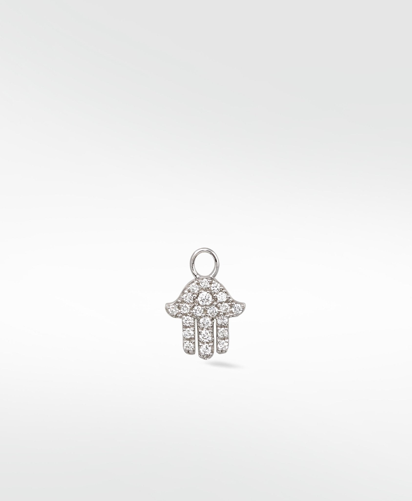 Hand of Fatima Diamond Charm