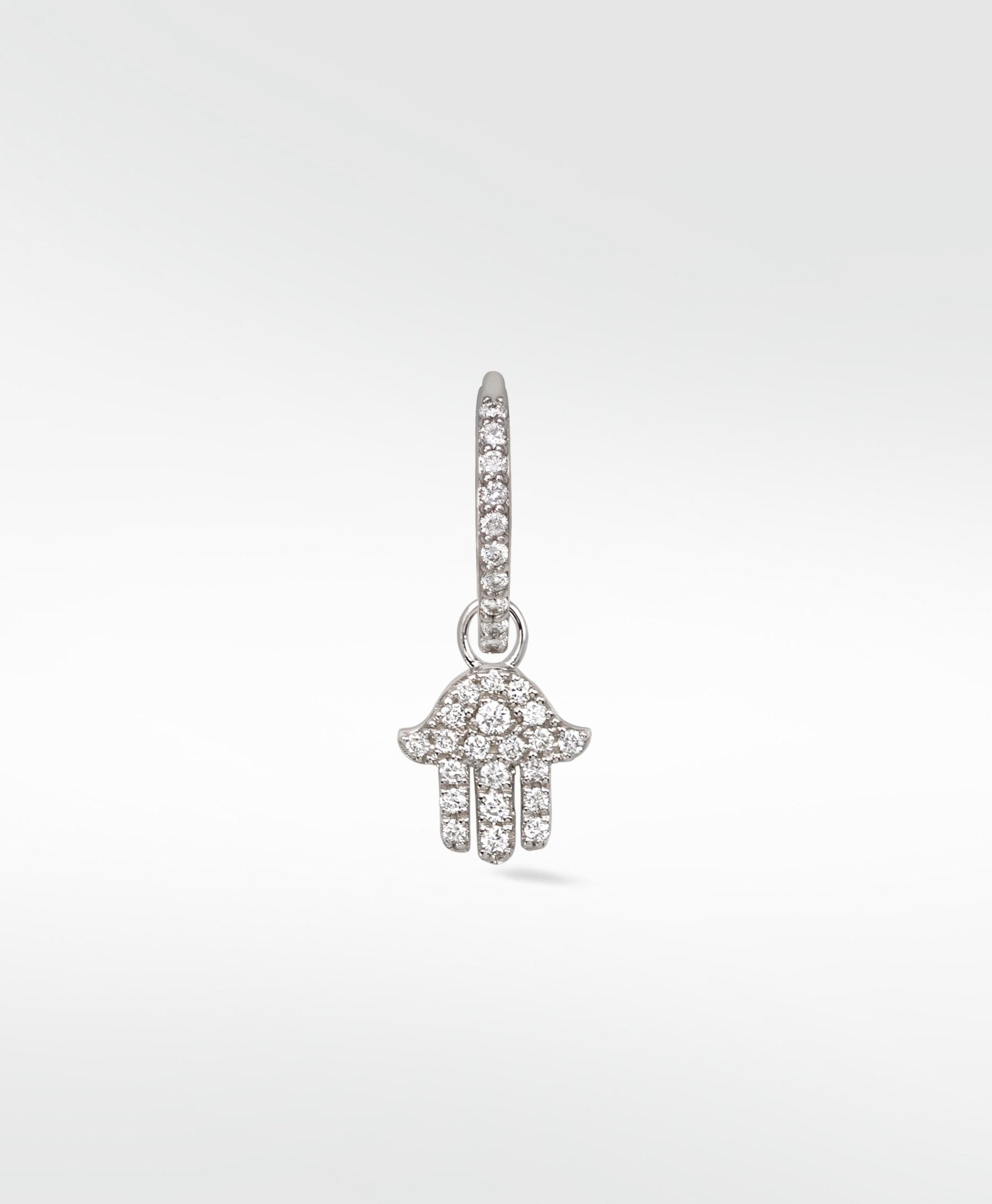 Hand of Fatima Diamond Charm