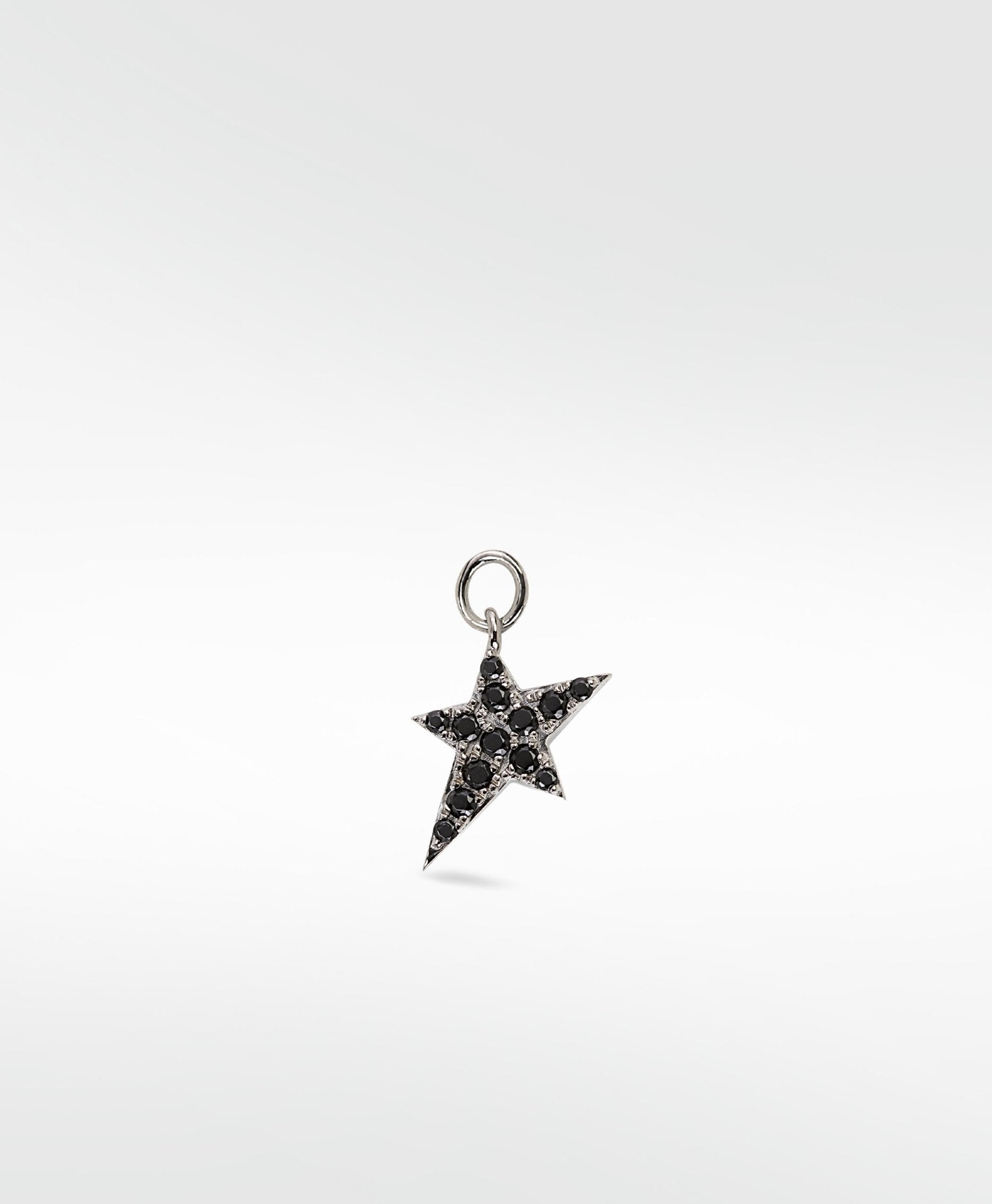 Shooting Star Black Spinel Charm - Lark and Berry